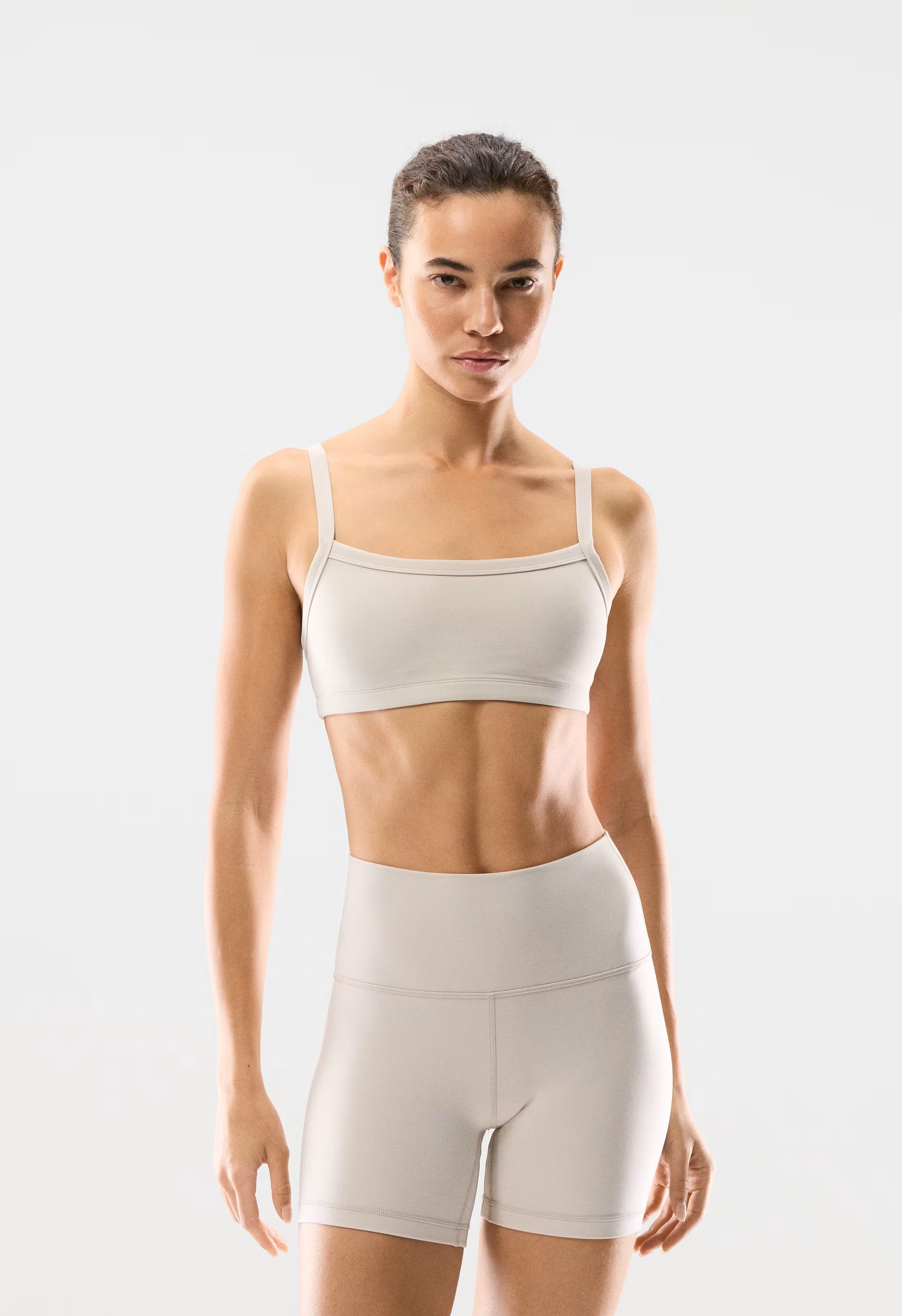 BUTTER Cheeky Hi-Rise 5 Short - METROPOLIS BEIGE