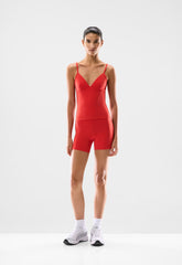 BUTTER Cheeky Hi-Rise 5 Short - CHERRYBOMB RED