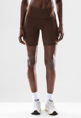 BUTTER Cheeky Hi-Rise 7 Short - RICH MOCHA BROWN