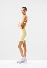 BUTTER Cheeky Hi-Rise 7 Short - LEMONADE