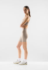 BUTTER Cheeky Hi-Rise 7 Short - NOMAD TAUPE