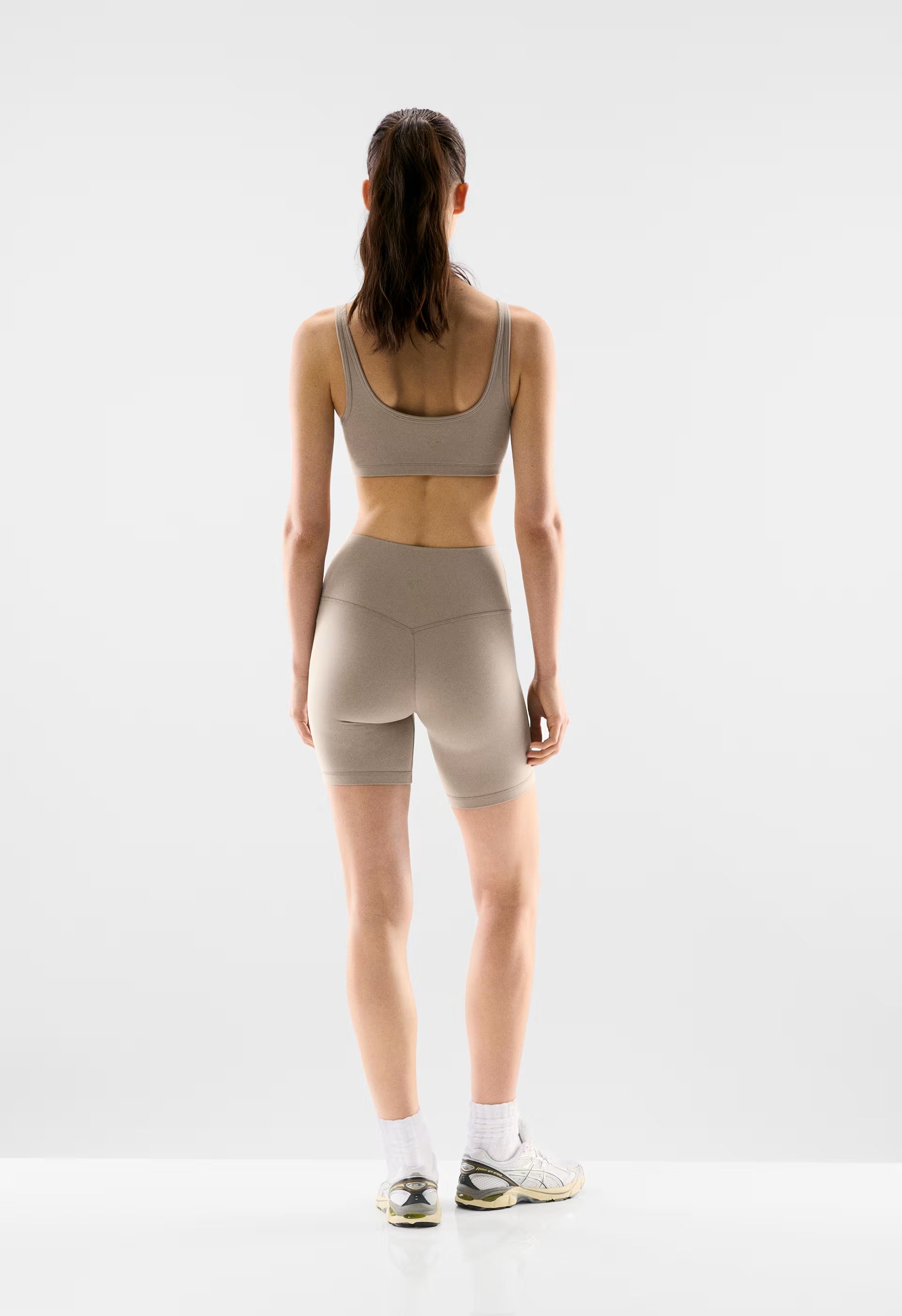 BUTTER Cheeky Hi-Rise 7 Short - NOMAD TAUPE