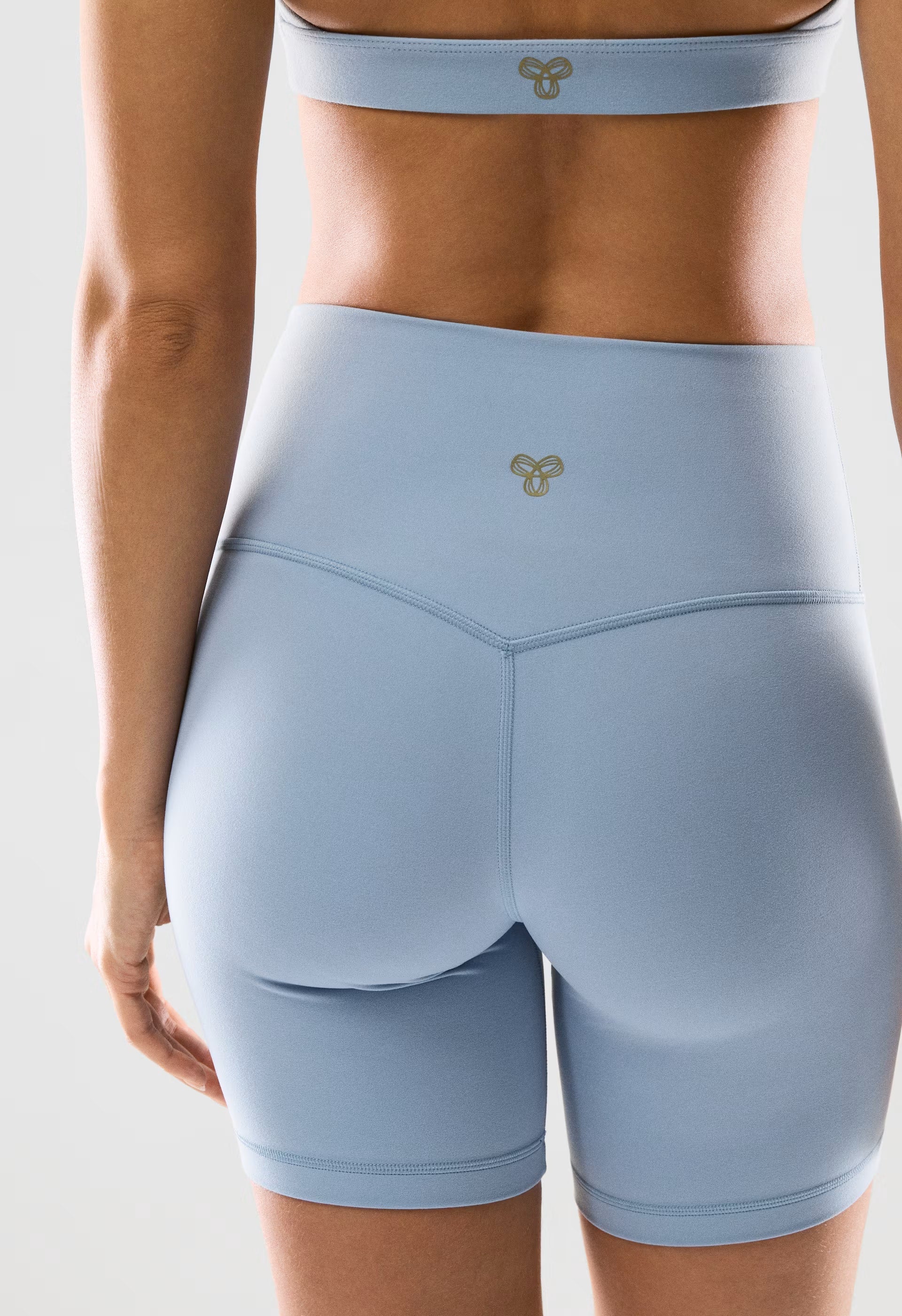 BUTTER Cheeky Hi-Rise 7 Short - RIPPLE BLUE