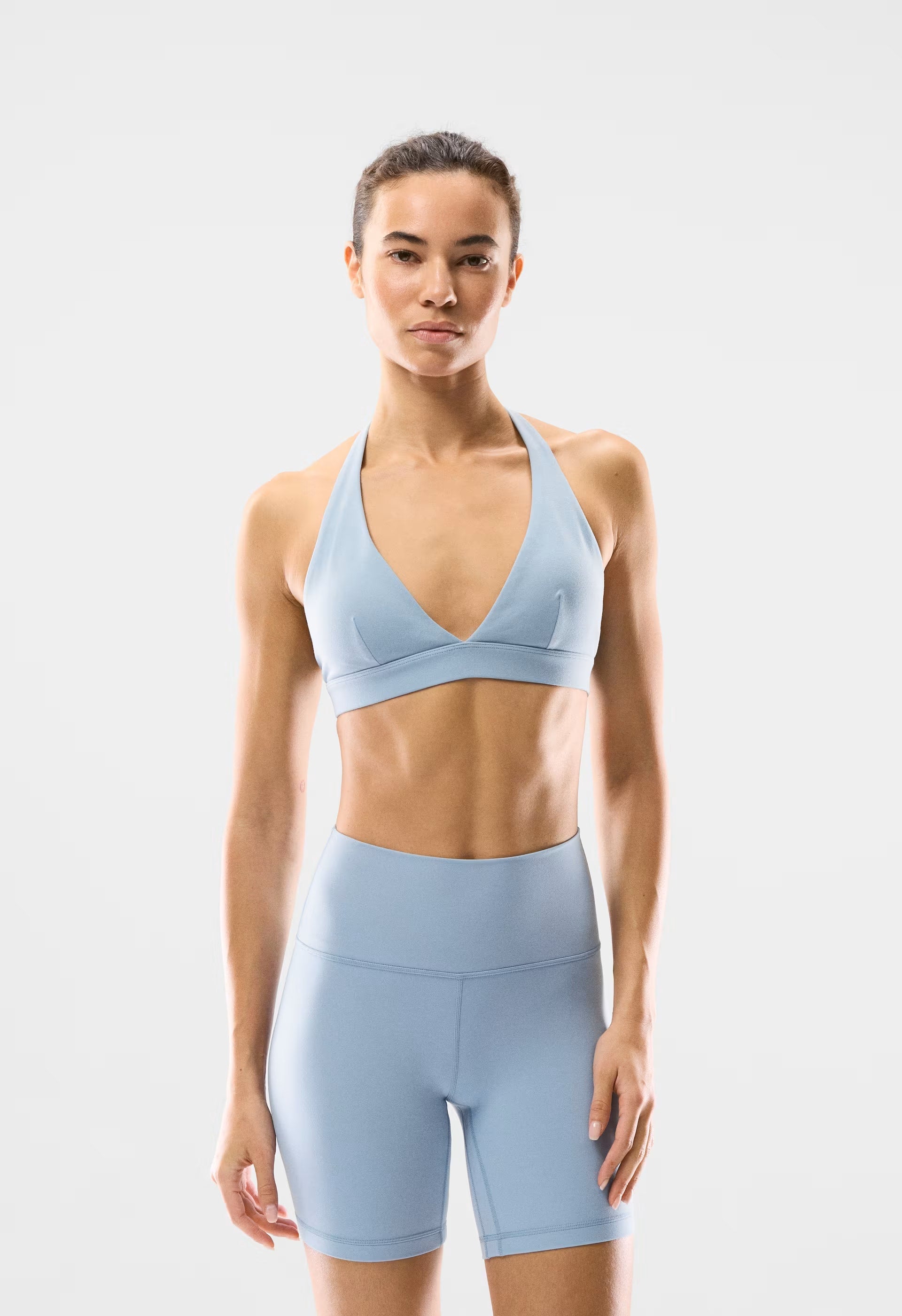 BUTTER Cheeky Hi-Rise 7 Short - RIPPLE BLUE