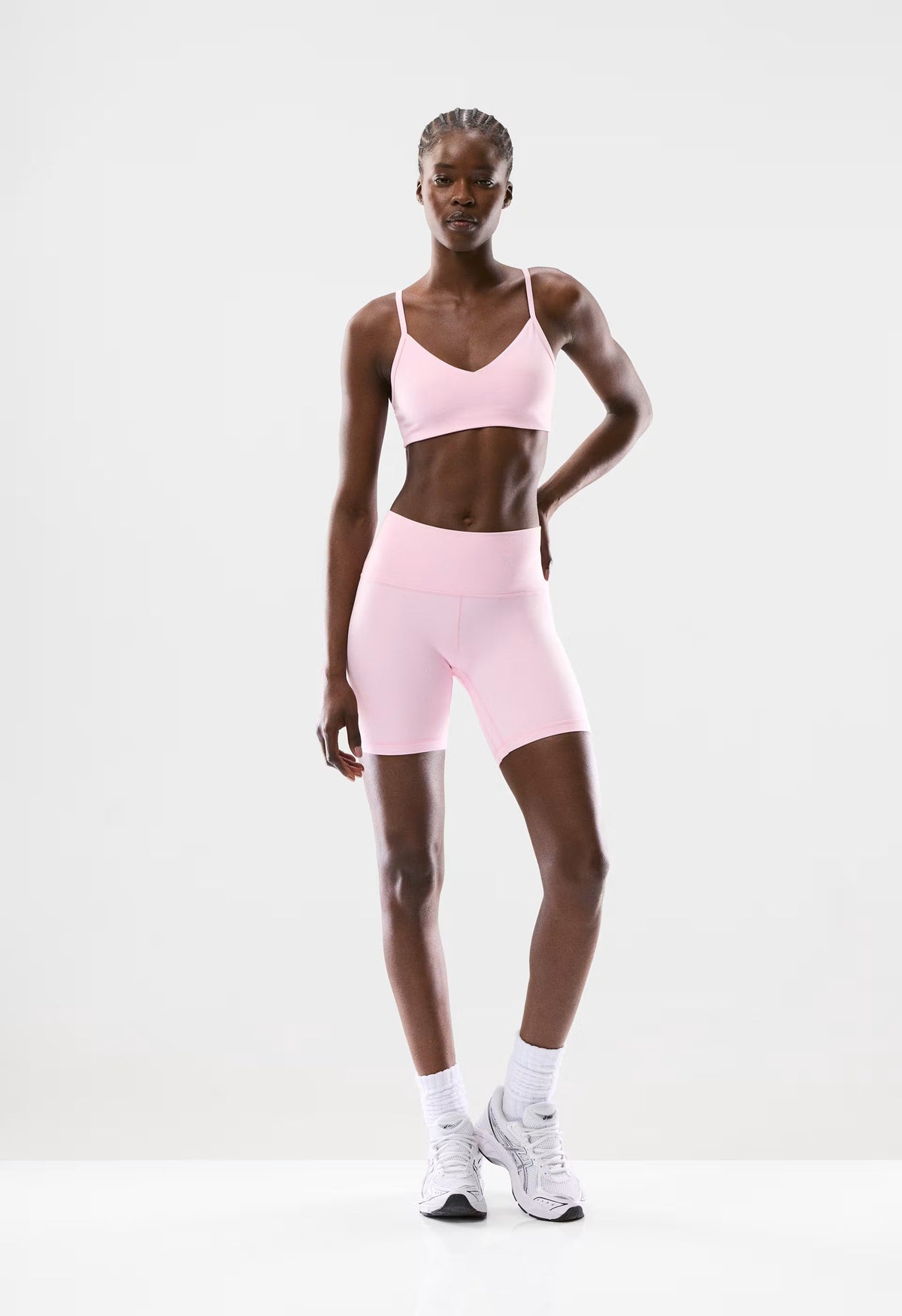 BUTTER Cheeky Hi-Rise 7 Short - MILKSHAKE PINK