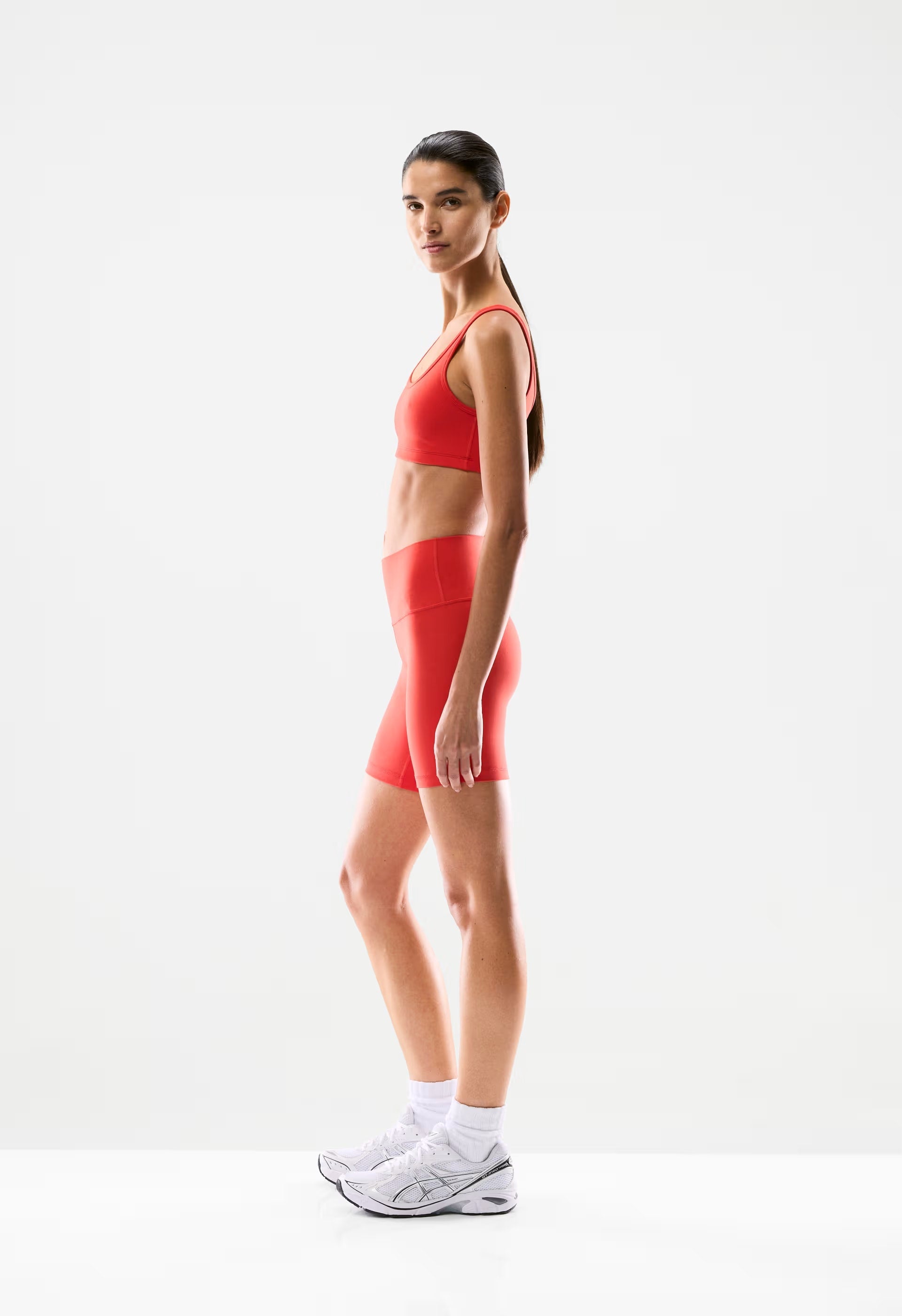 BUTTER Cheeky Hi-Rise 7 Short - CHERRYBOMB RED