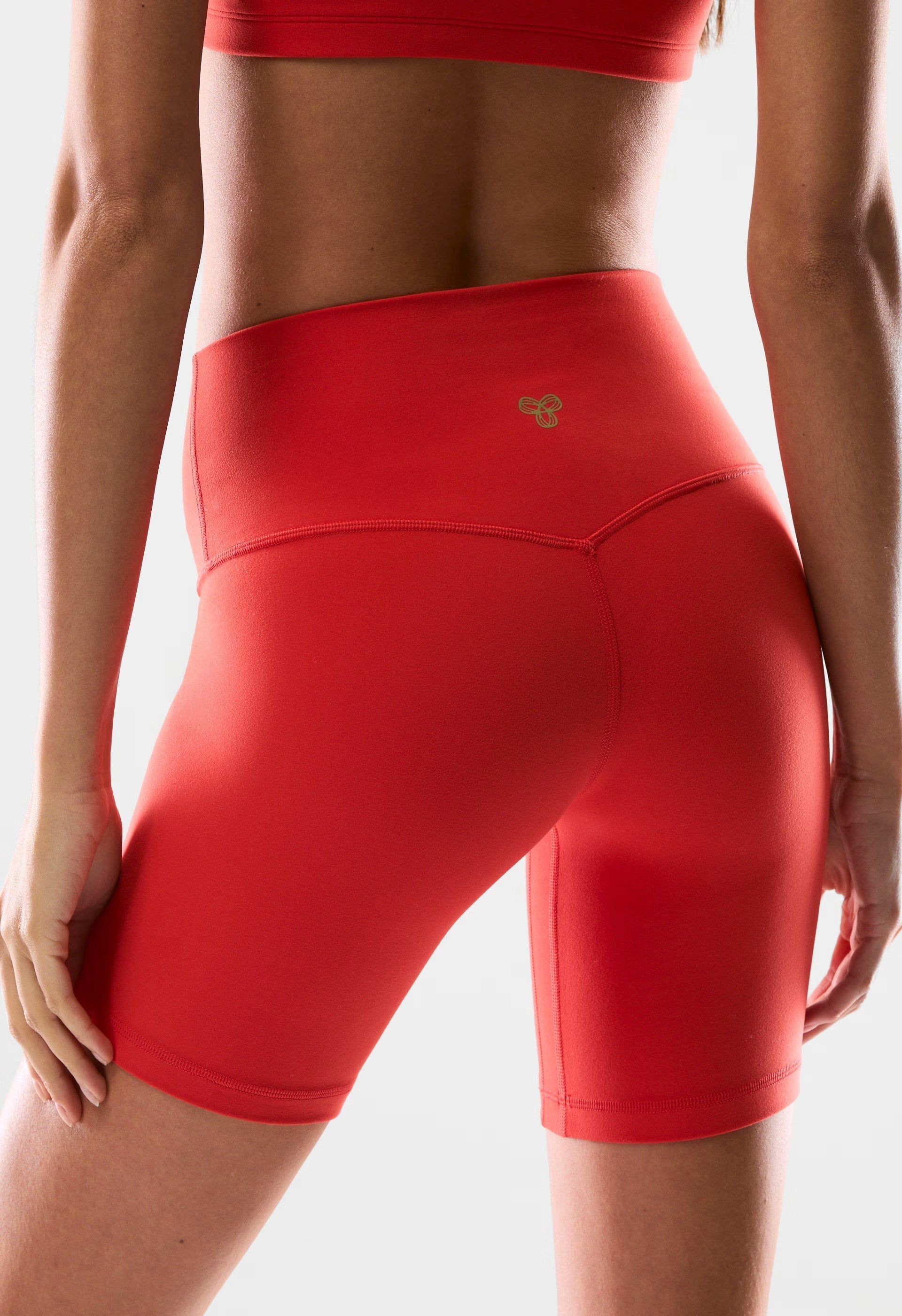 BUTTER Cheeky Hi-Rise 7 Short - CHERRYBOMB RED