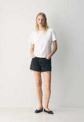 AGOLDE Parker Long Jean Short - FRIGHT