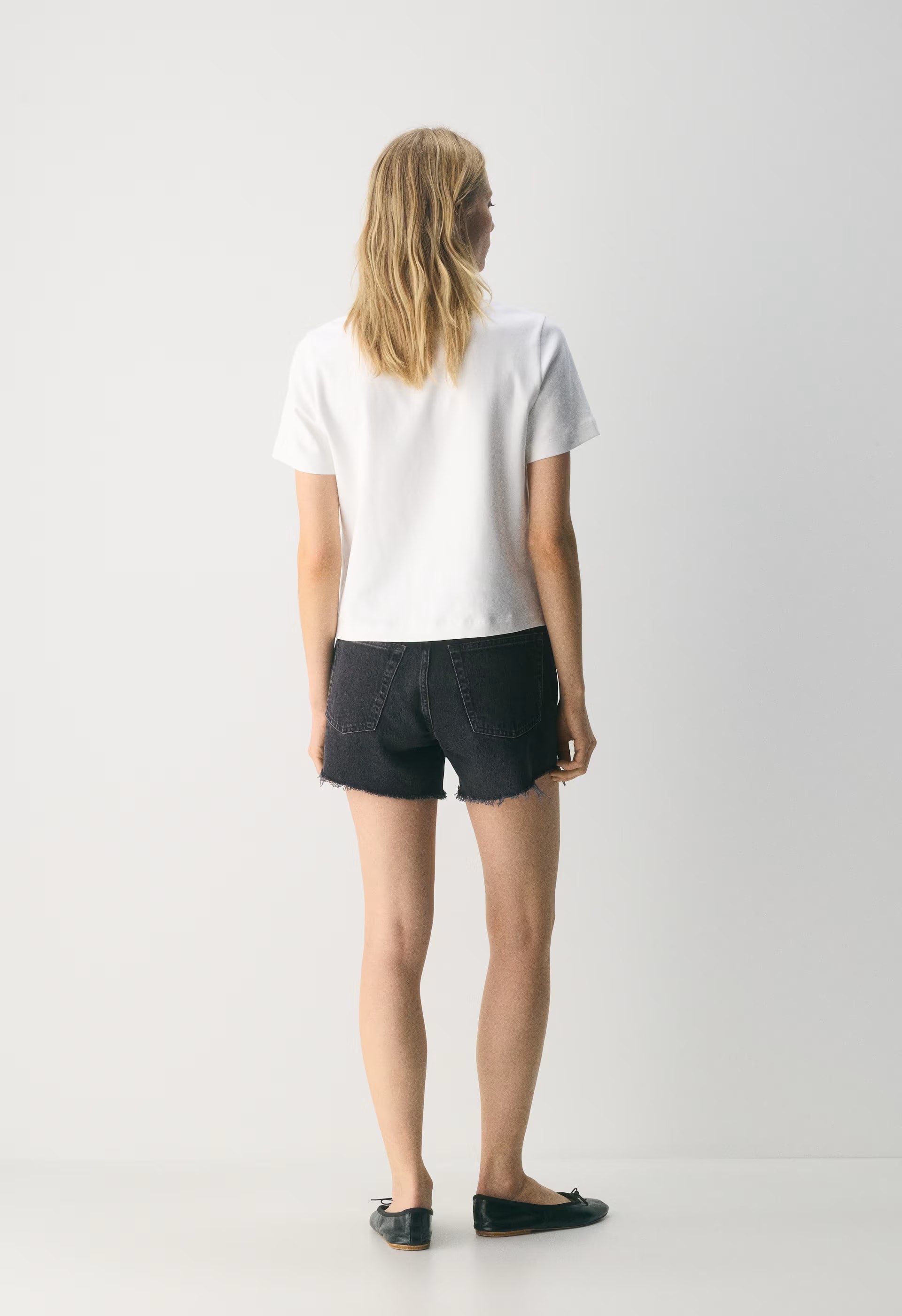 AGOLDE Parker Long Jean Short - FRIGHT