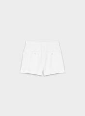 Pleated Mini Short - Eversential™ - WHITE