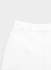 Pleated Mini Short - Eversential™ - WHITE