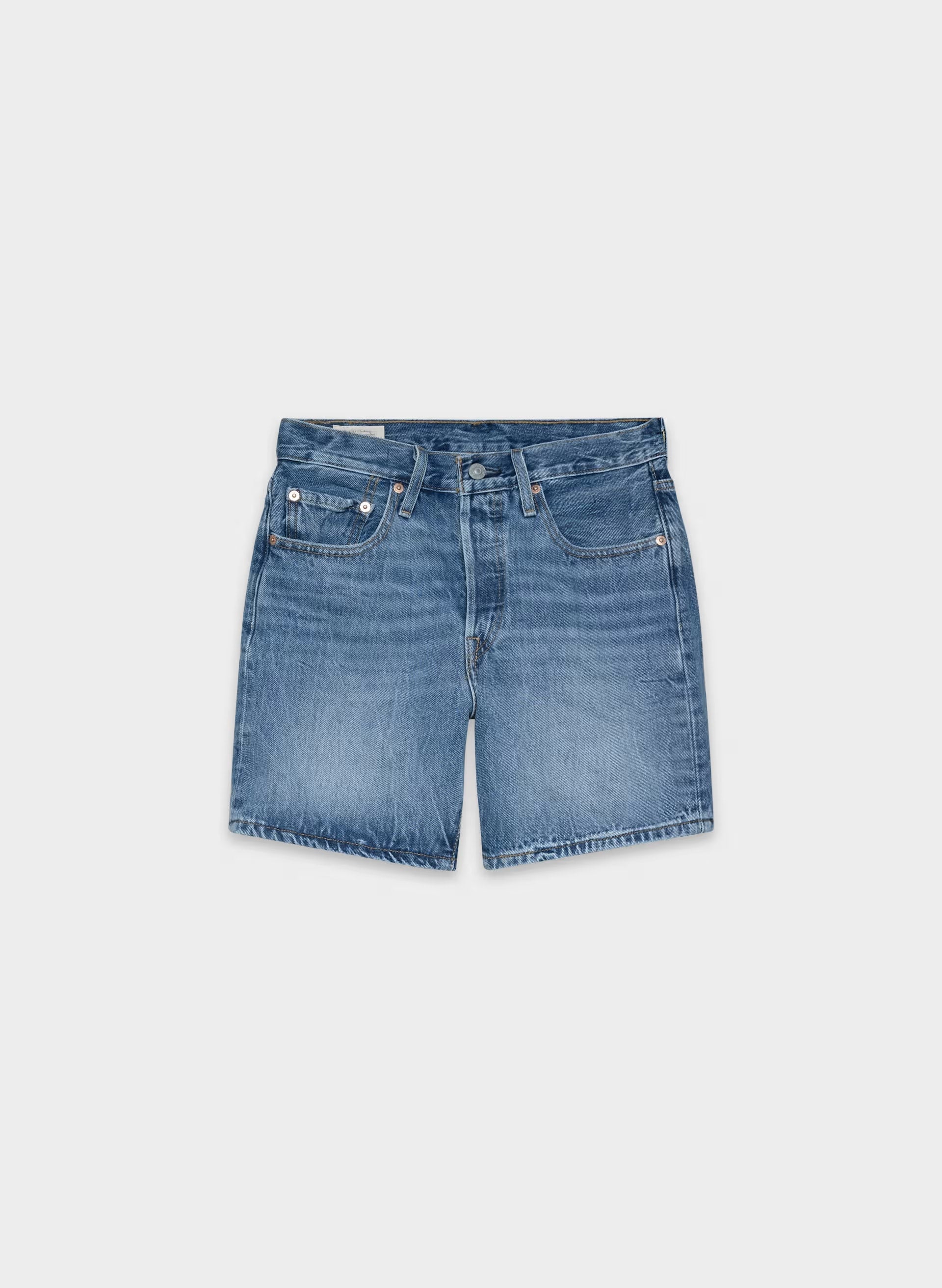 Levi's 501 Mid Thigh Jean Short - BLUE BEAUTY