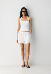 The Lodge Short™ Mini - CruiseLinen™ - WHITE