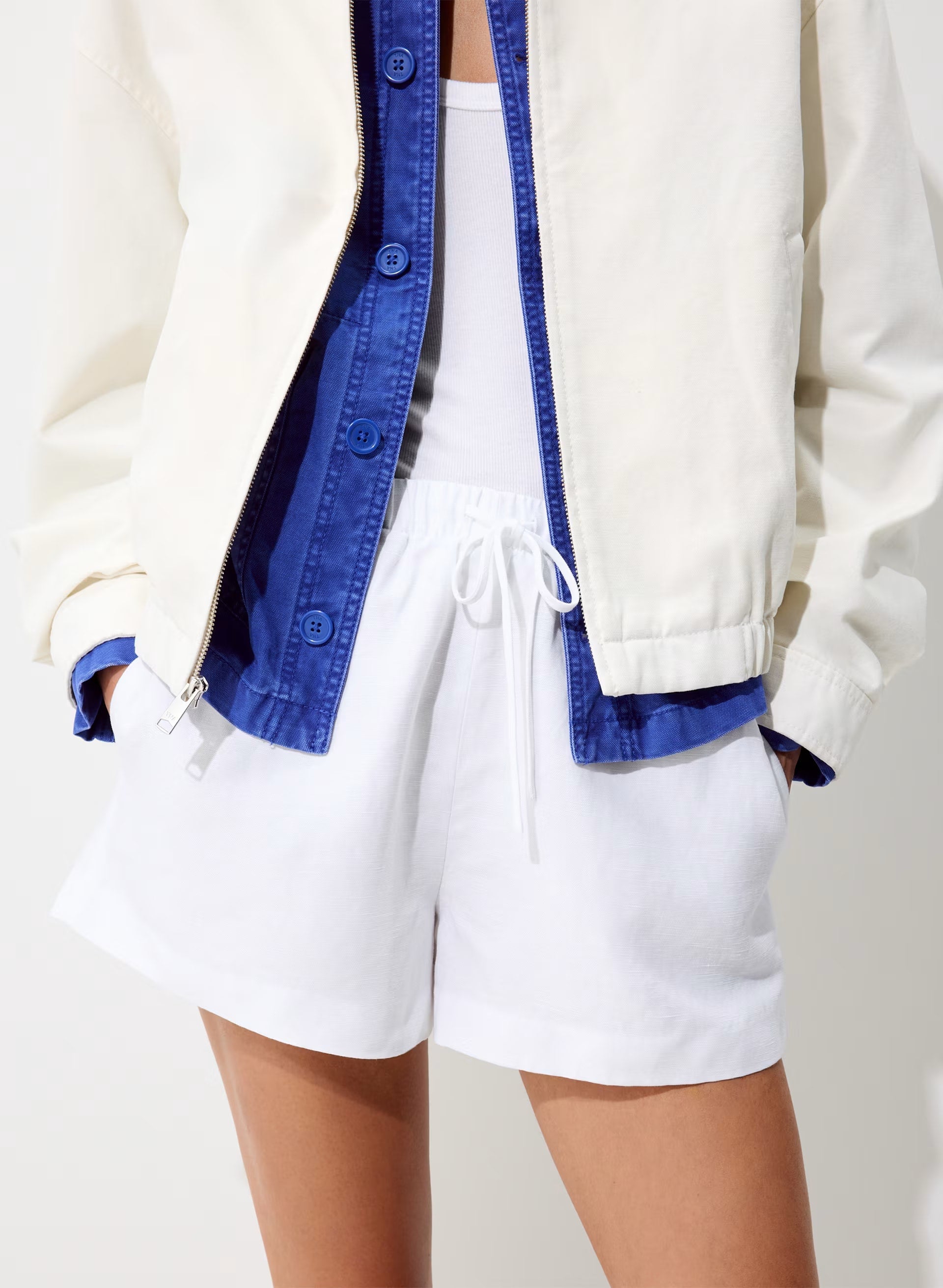 The Lodge Short™ Mini - CruiseLinen™ - WHITE