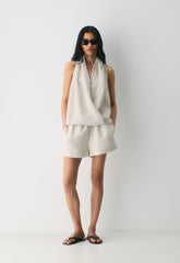 The Lodge Short™ Mini - CruiseLinen™ - UNDYED ECRU