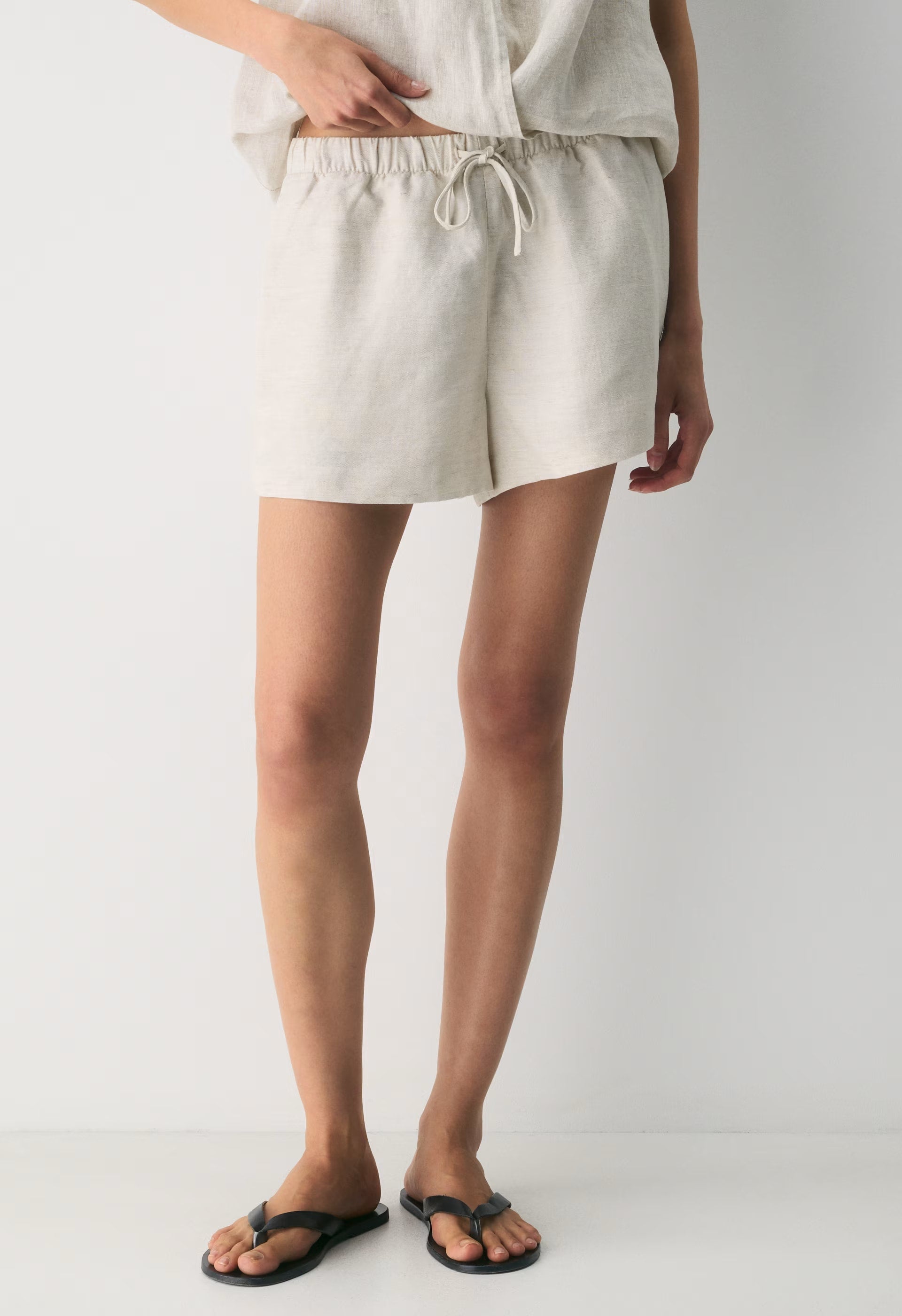 The Lodge Short™ Mini - CruiseLinen™ - UNDYED ECRU