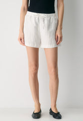 The Lodge Short™ Mini - CruiseLinen™ - HNDSN STRP WT/ADMIRAL