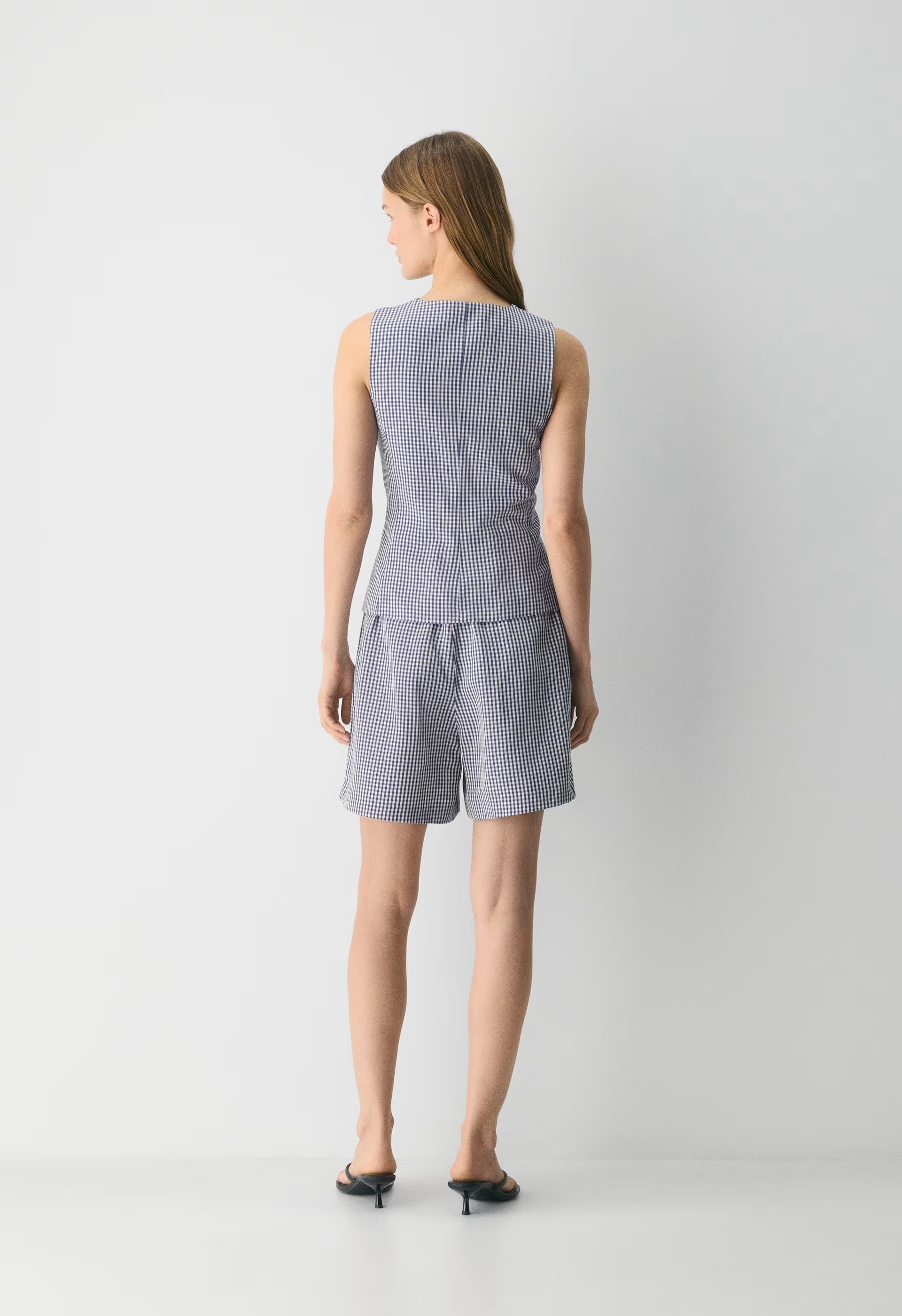 The Lodge Short™ Mid-Thigh - CruiseLinen™ - SRPN CK LT BRH/HBR NVY