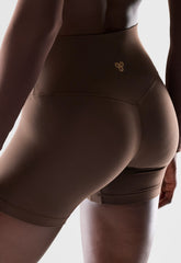 BUTTER Cheeky Infinite Hi-Rise 5 Short - RICH MOCHA BROWN