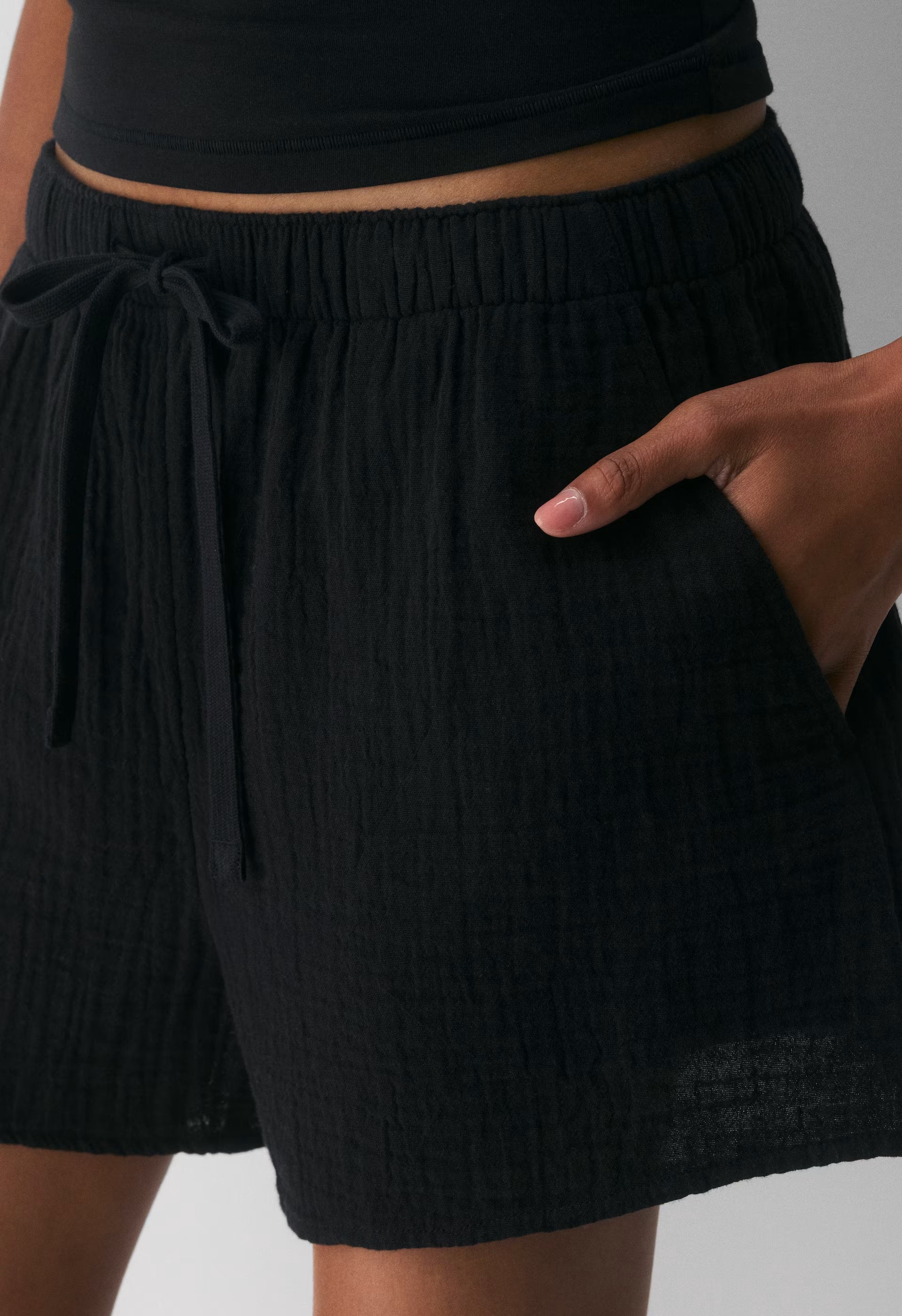AirPlush Cotton™ Sail Short - LINSEY STRP FCH BL/WHT