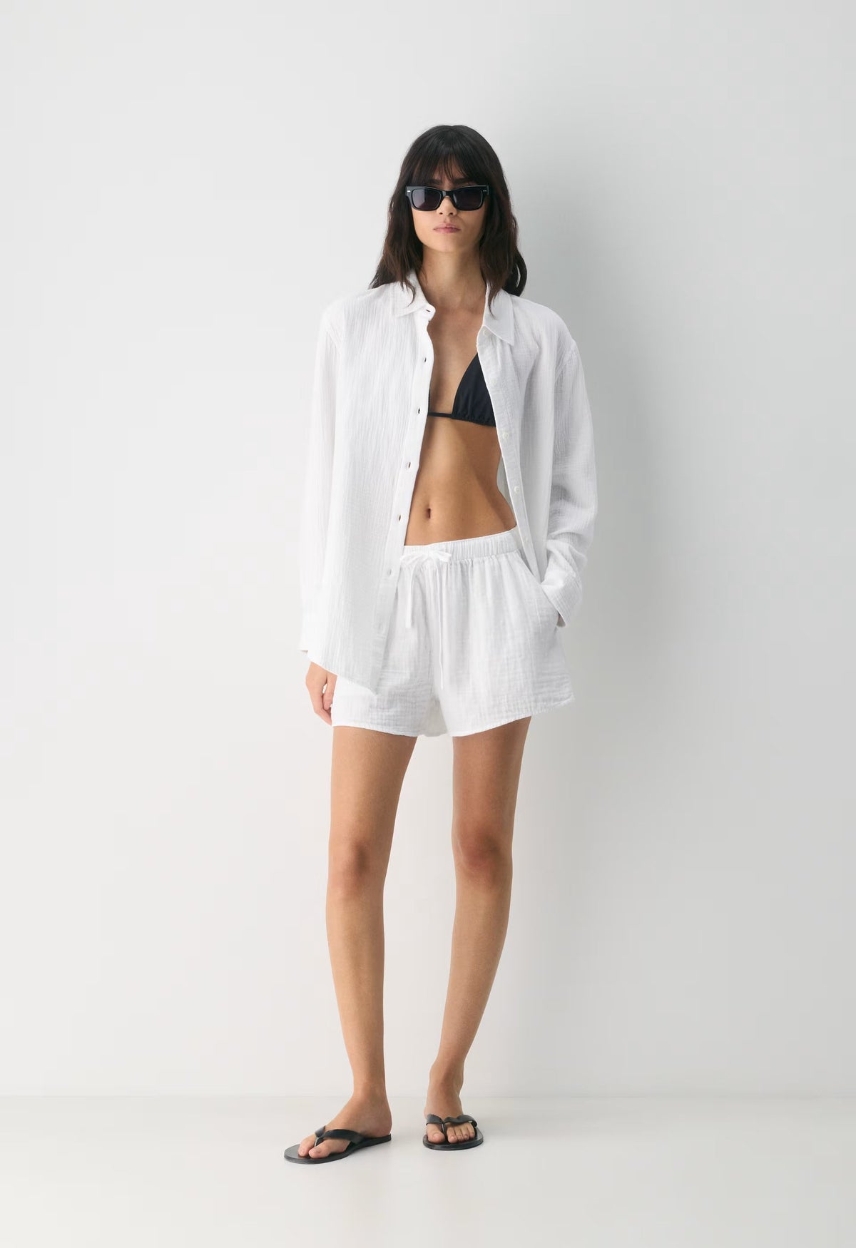 AirPlush Cotton™ Sail Short - WHITE