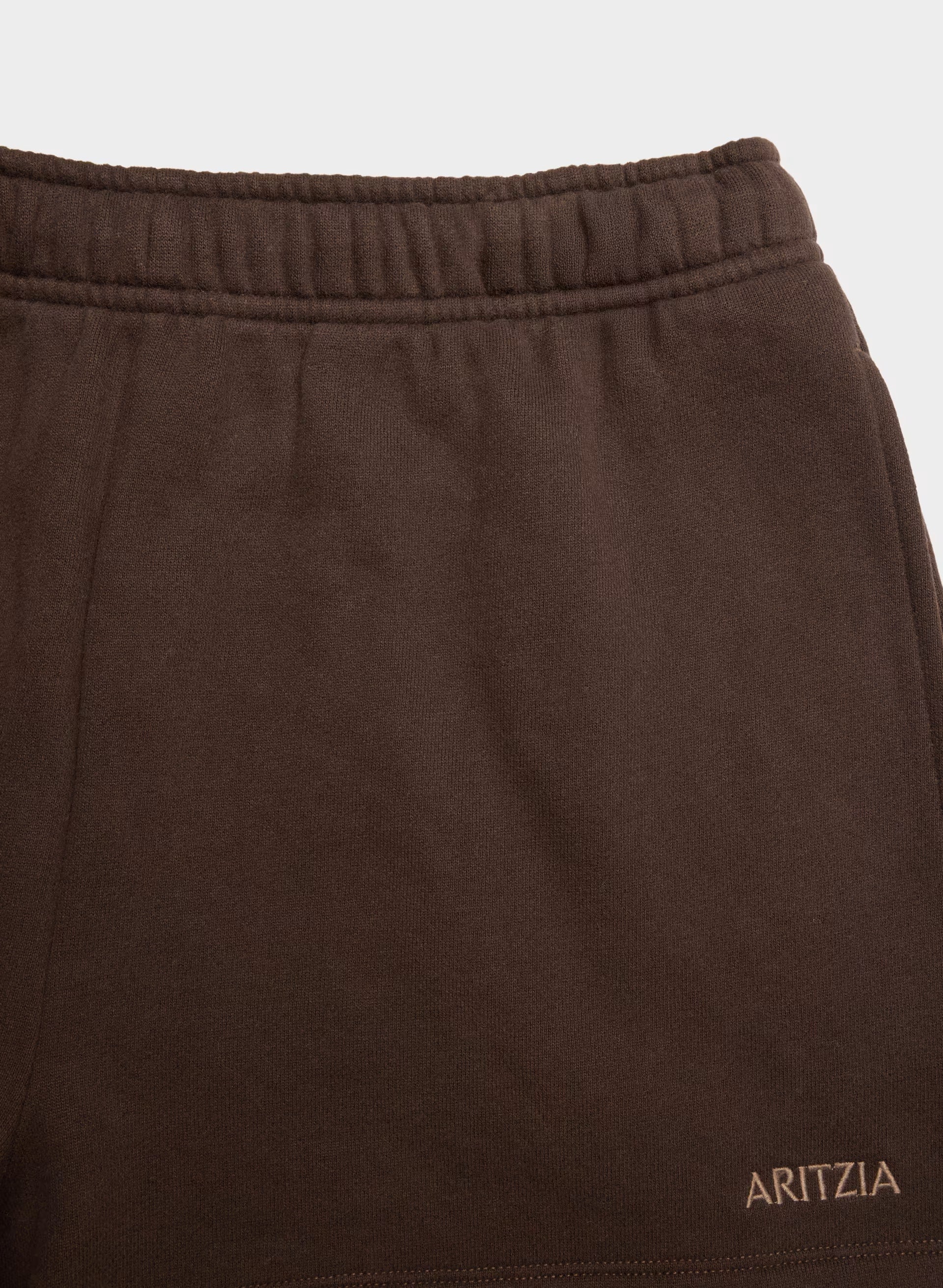 Cozy Sweatfleece Mega Hi-Rise Mini Short - RICH MOCHA BROWN