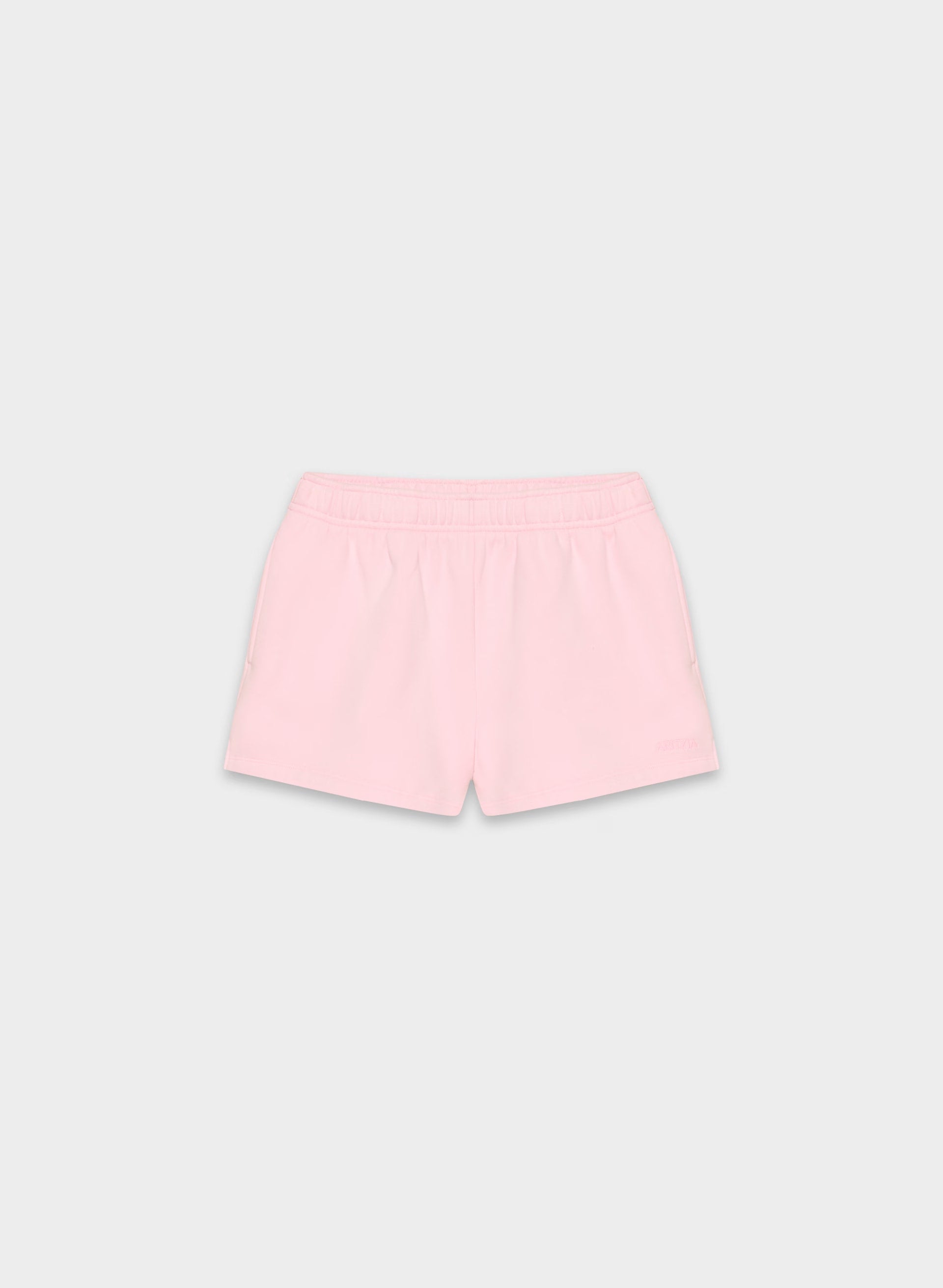 Cozy Sweatfleece Mega Hi-Rise Mini Short - MILKSHAKE PINK