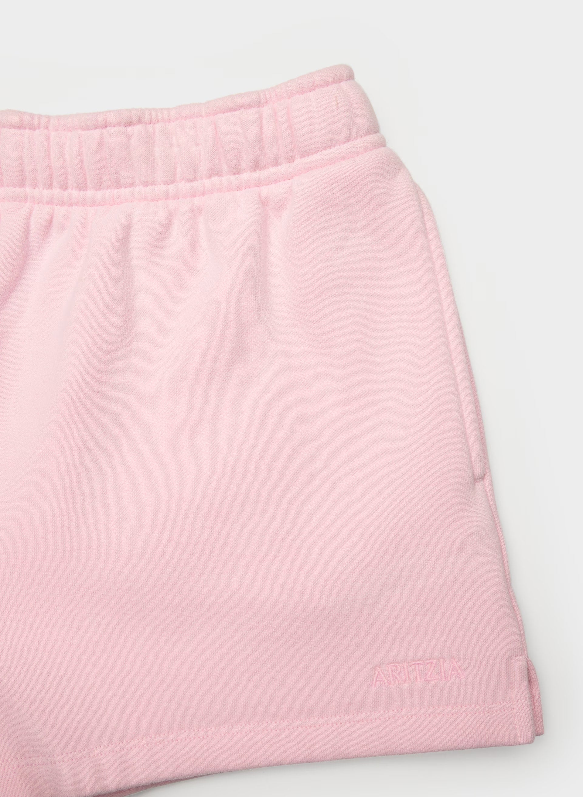 Cozy Sweatfleece Mega Hi-Rise Mini Short - MILKSHAKE PINK