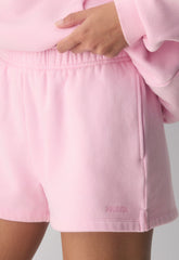 Cozy Sweatfleece Mega Hi-Rise Mini Short - MILKSHAKE PINK