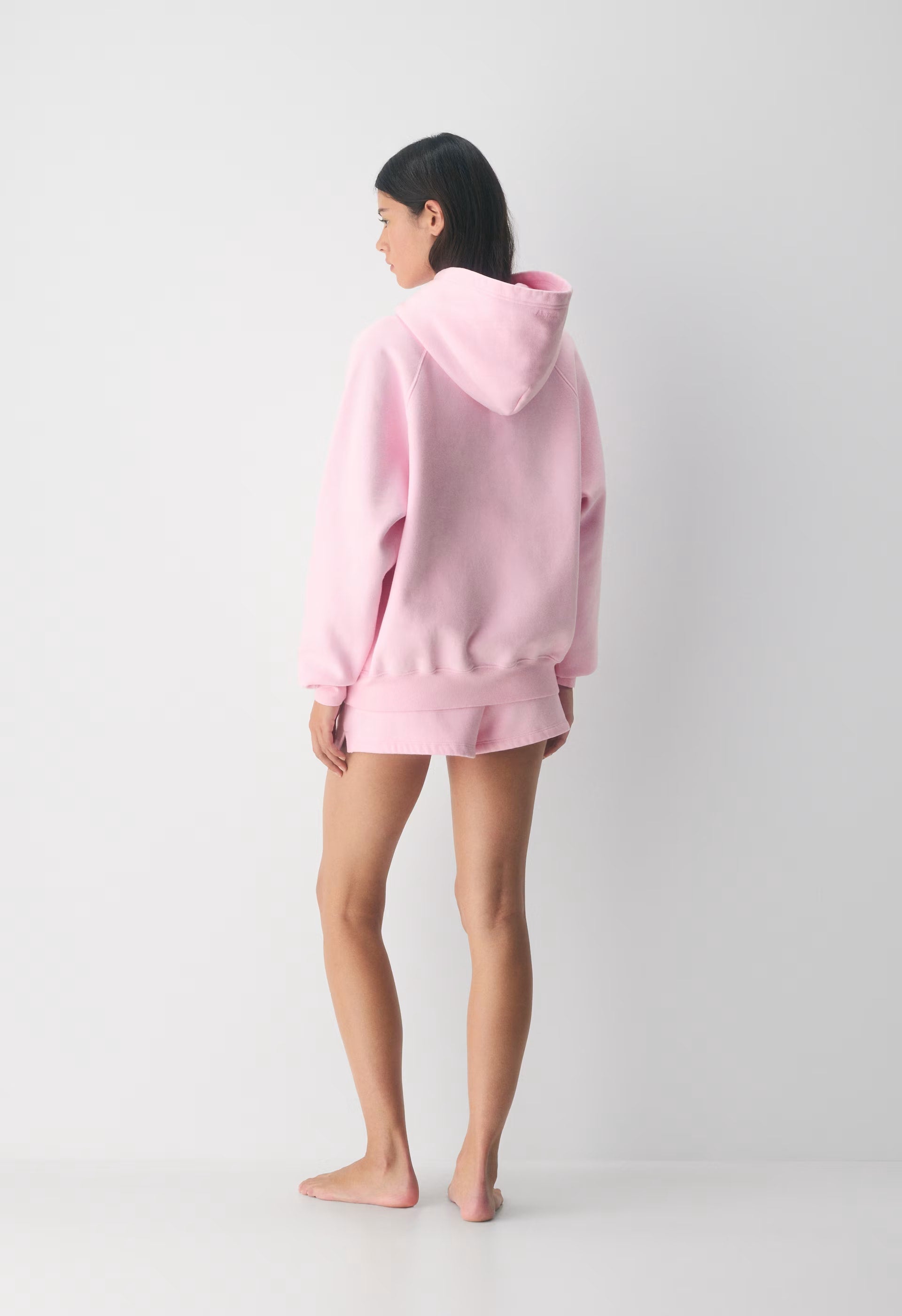Cozy Sweatfleece Mega Hi-Rise Mini Short - MILKSHAKE PINK