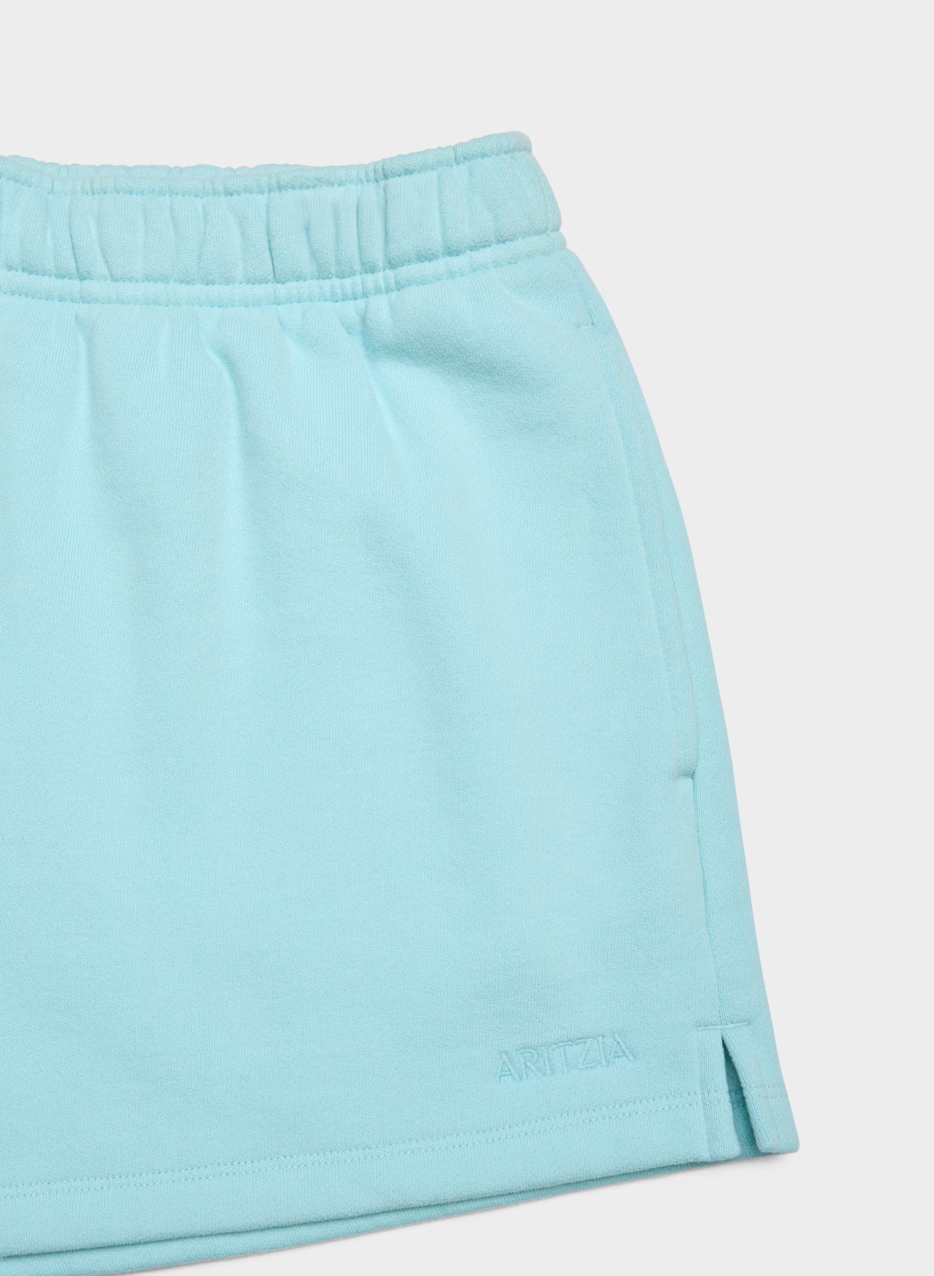 Cozy Sweatfleece Mega Hi-Rise Mini Short - PANORAMA BLUE