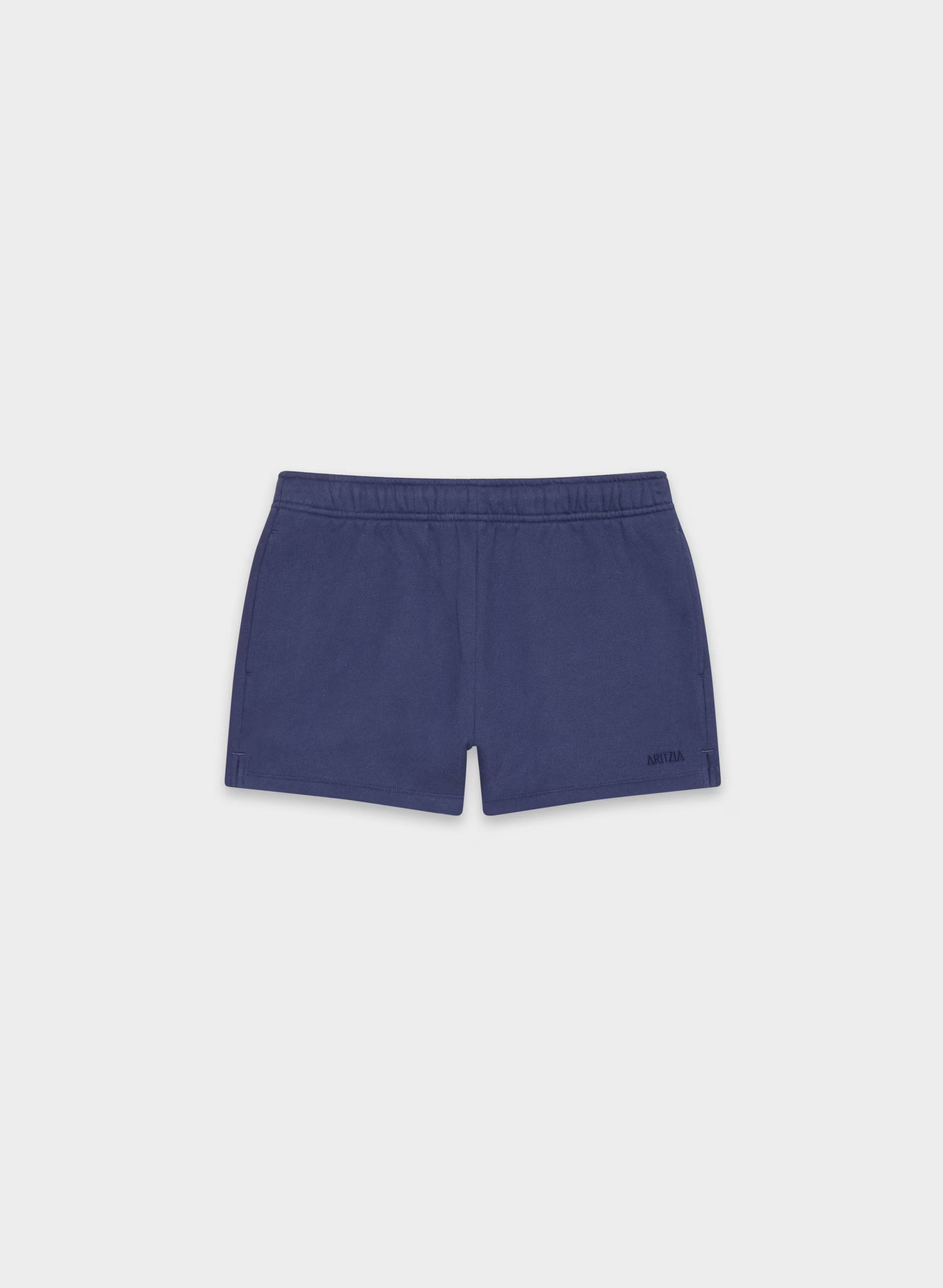 Cozy Sweatfleece Mega Hi-Rise Mini Short - HARBOUR NAVY