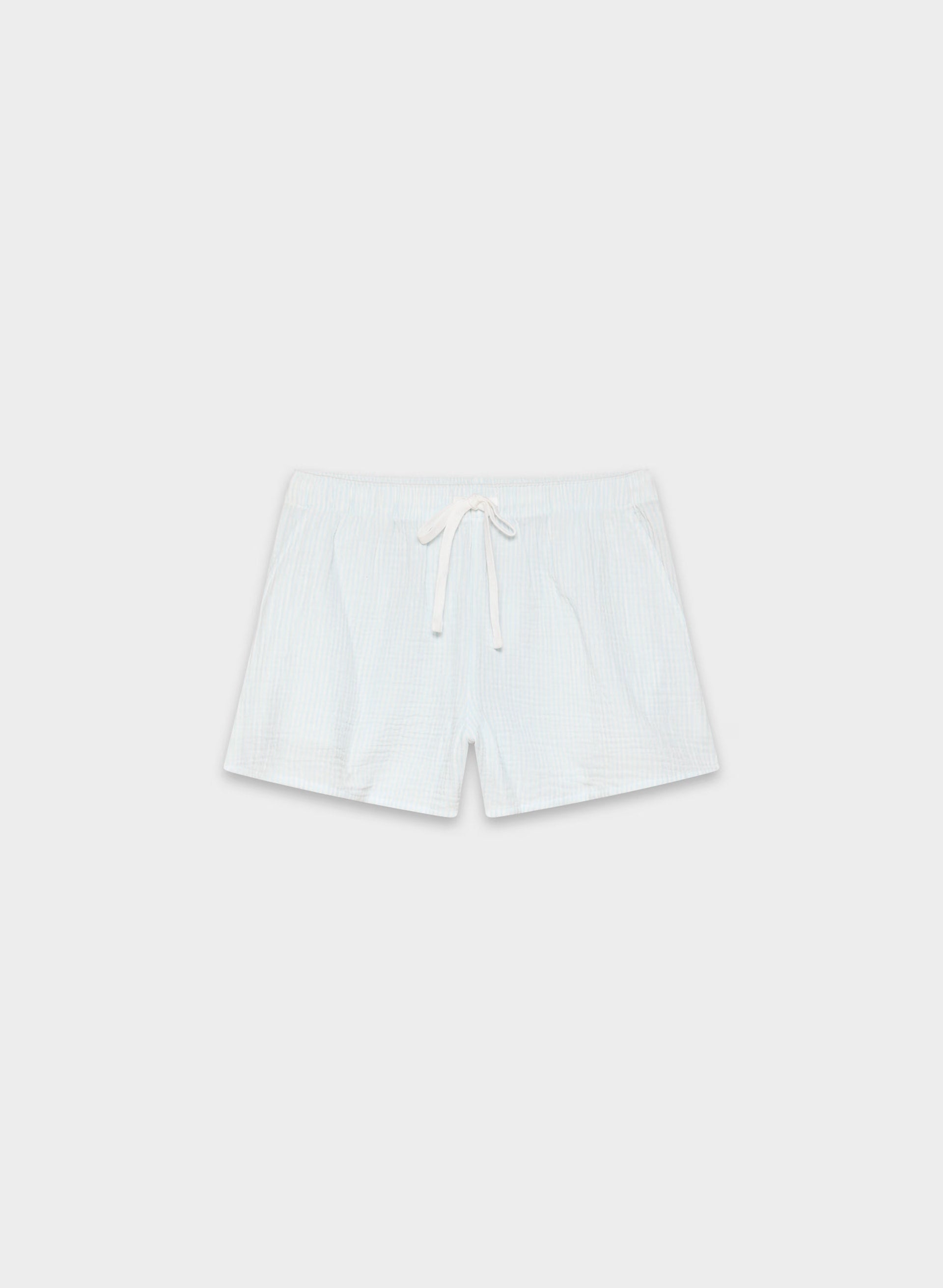 AirPlush Cotton™ Sail Short - LINSY STRP VILL BL/WH