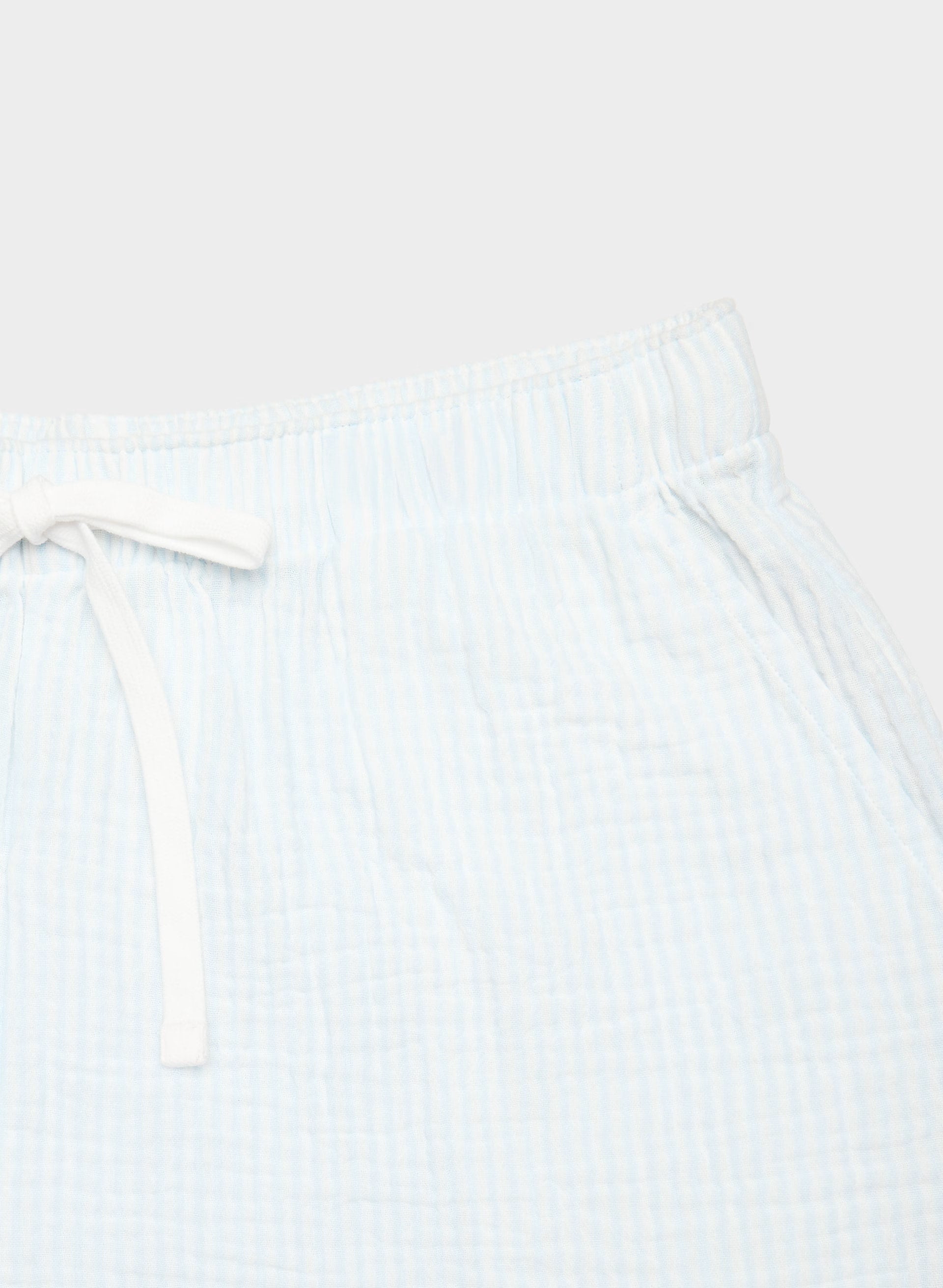 AirPlush Cotton™ Sail Short - LINSY STRP VILL BL/WH