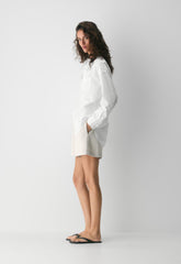 The Lodge Short™ Mid-Thigh - Crepette™ - METROPOLIS BEIGE