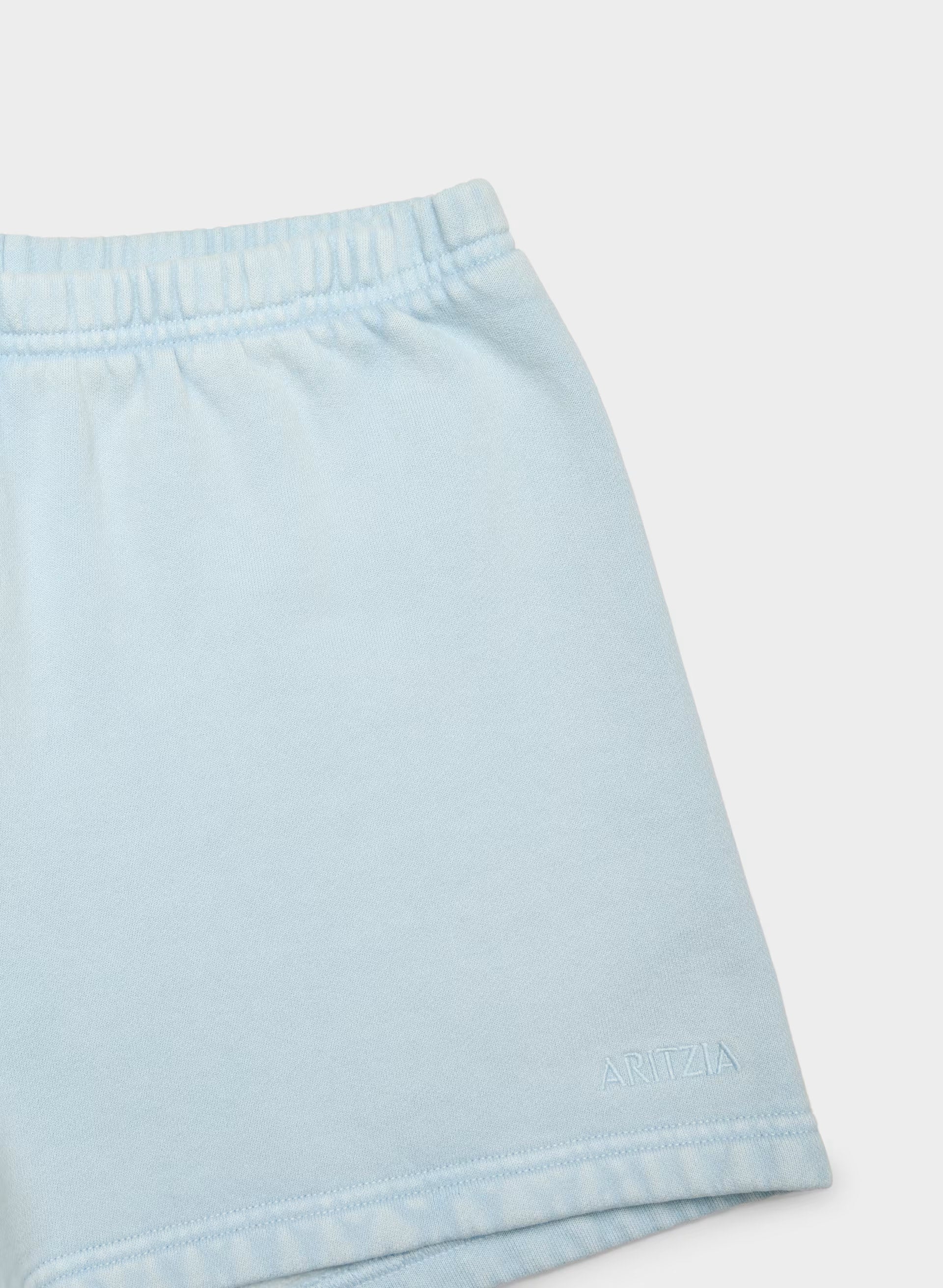 Cozy Sweatfleece Perfect Hi-Rise Mini Short - NO-STRESS BEACH BLUE