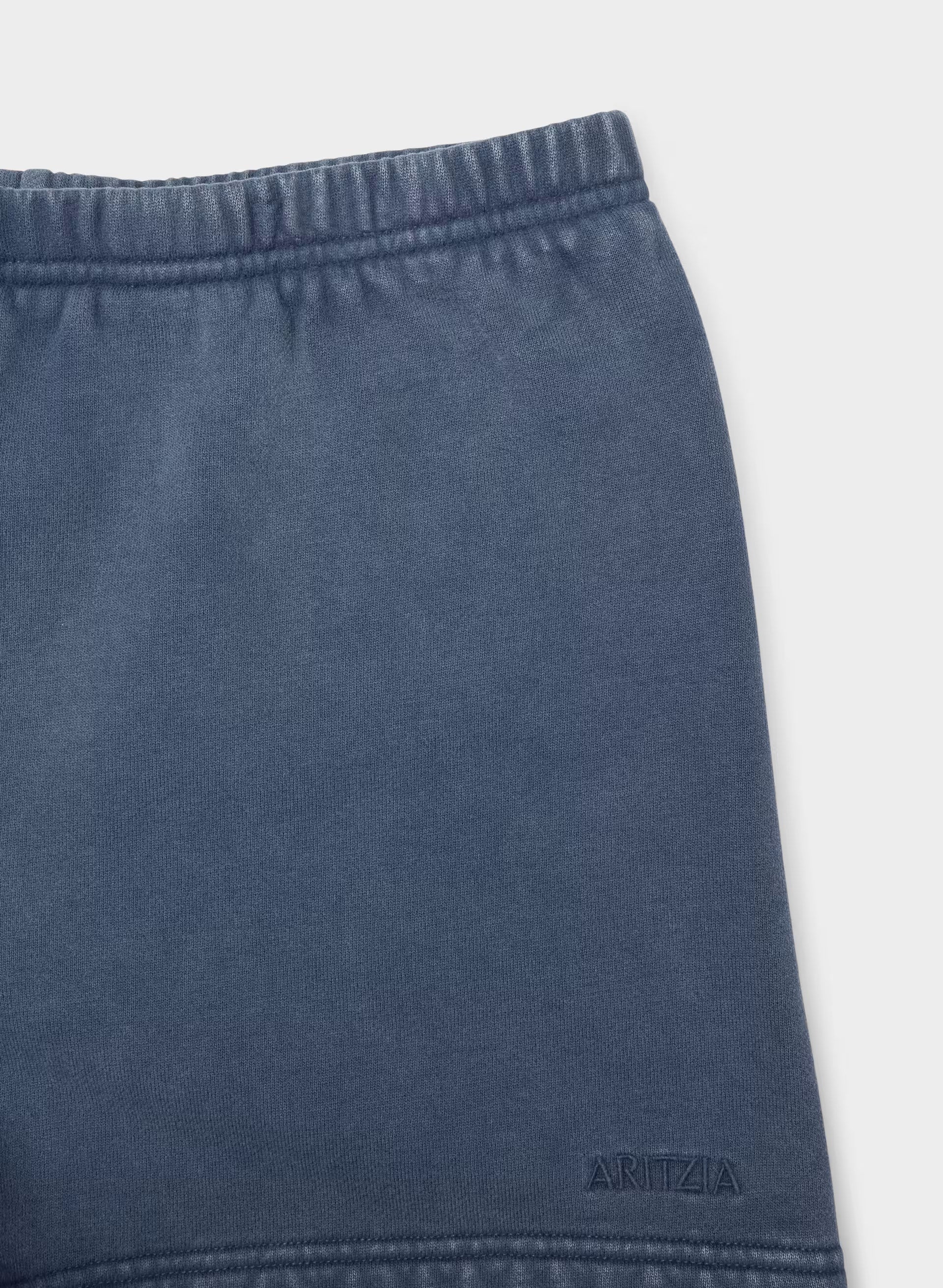 Cozy Sweatfleece Perfect Hi-Rise Mini Short - NO-STRESS MEDIUM BLUE