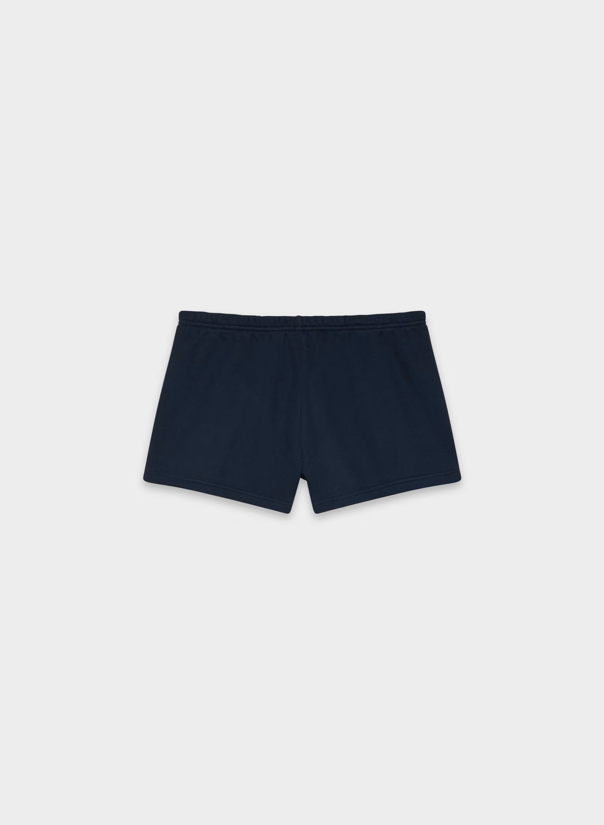 Cozy Sweatfleece Boyfriend Lo-Rise Mini Short - ADMIRAL