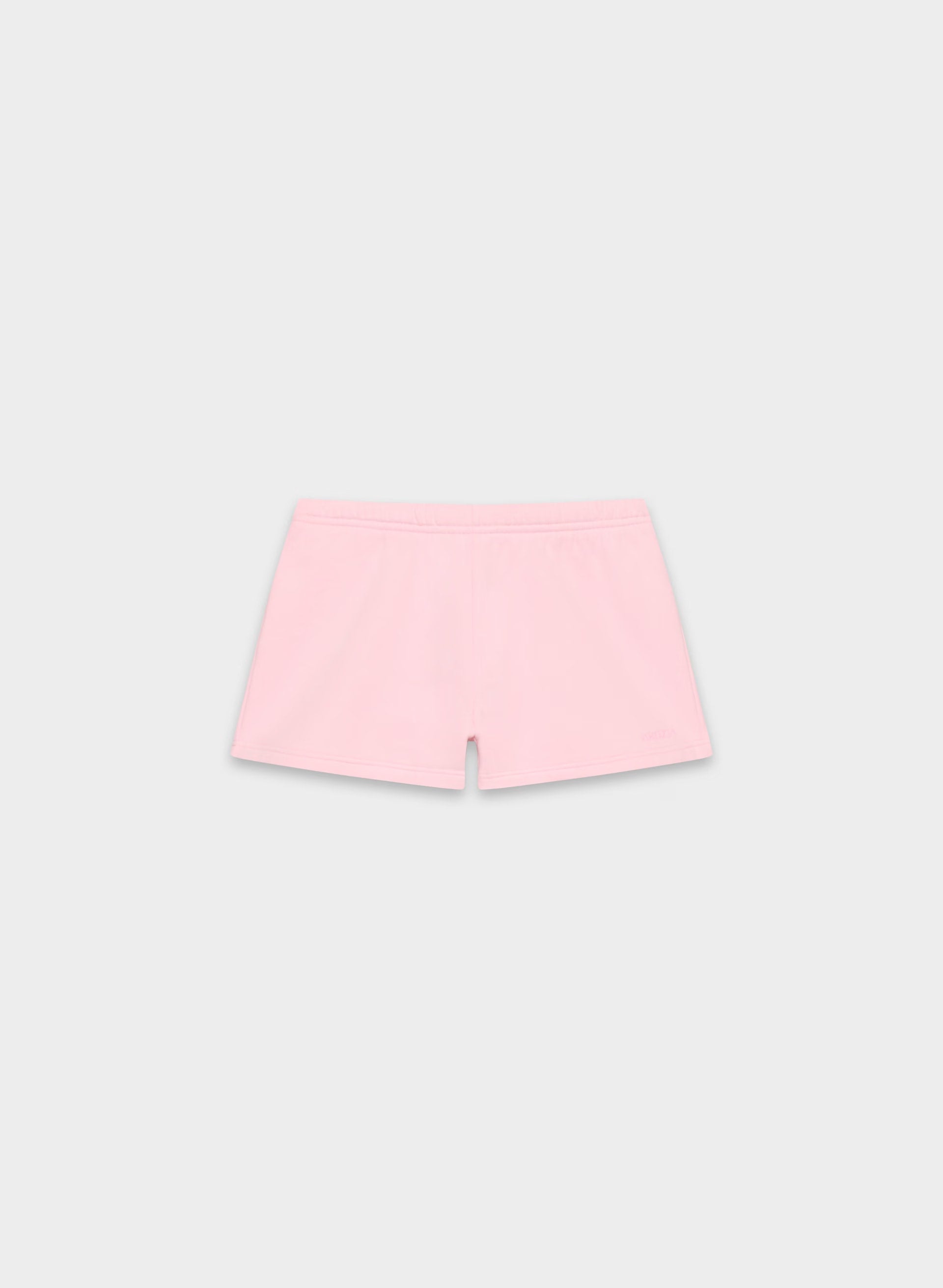 Cozy Sweatfleece Boyfriend Lo-Rise Mini Short - MILKSHAKE PINK