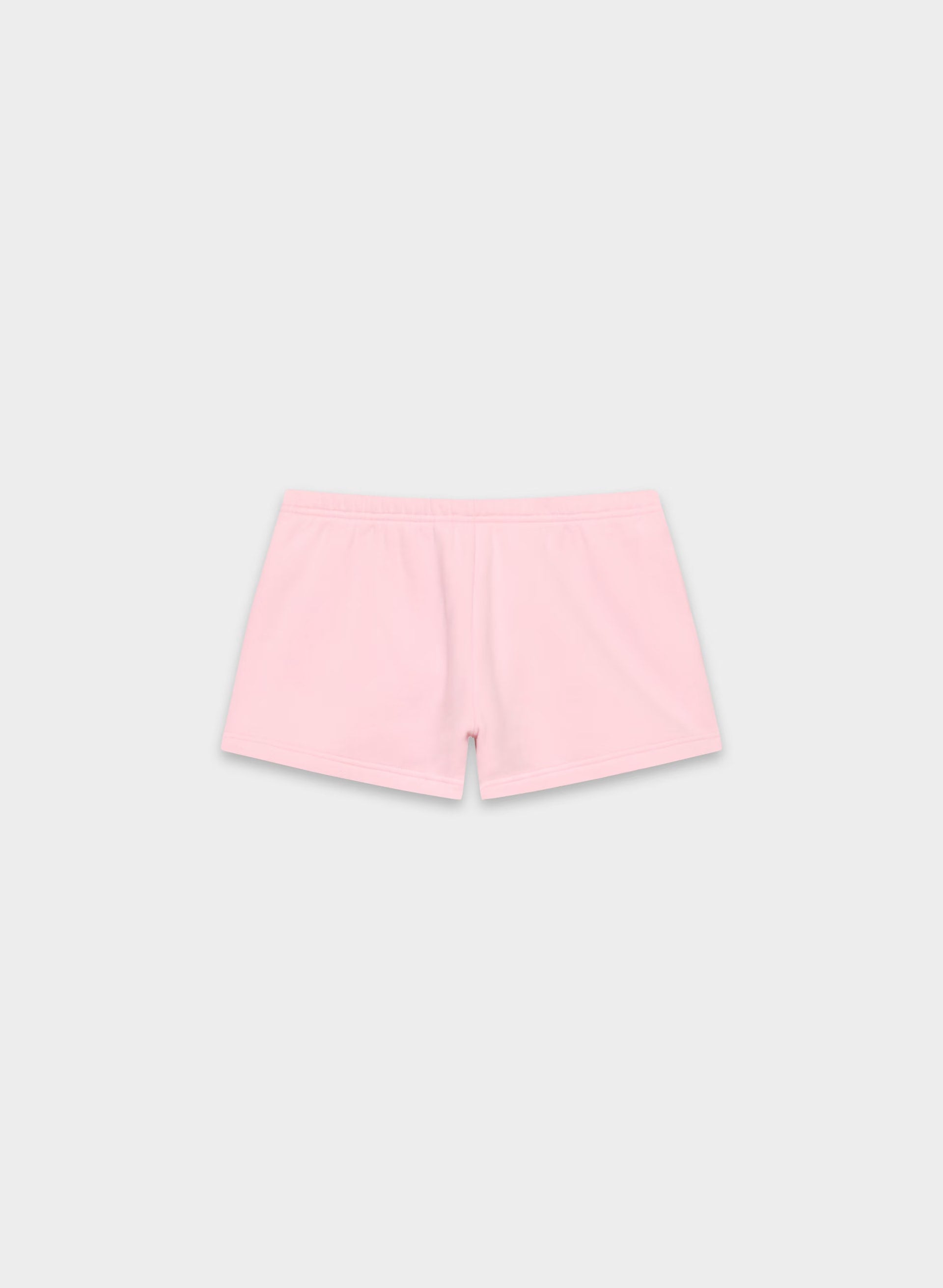 Cozy Sweatfleece Boyfriend Lo-Rise Mini Short - MILKSHAKE PINK