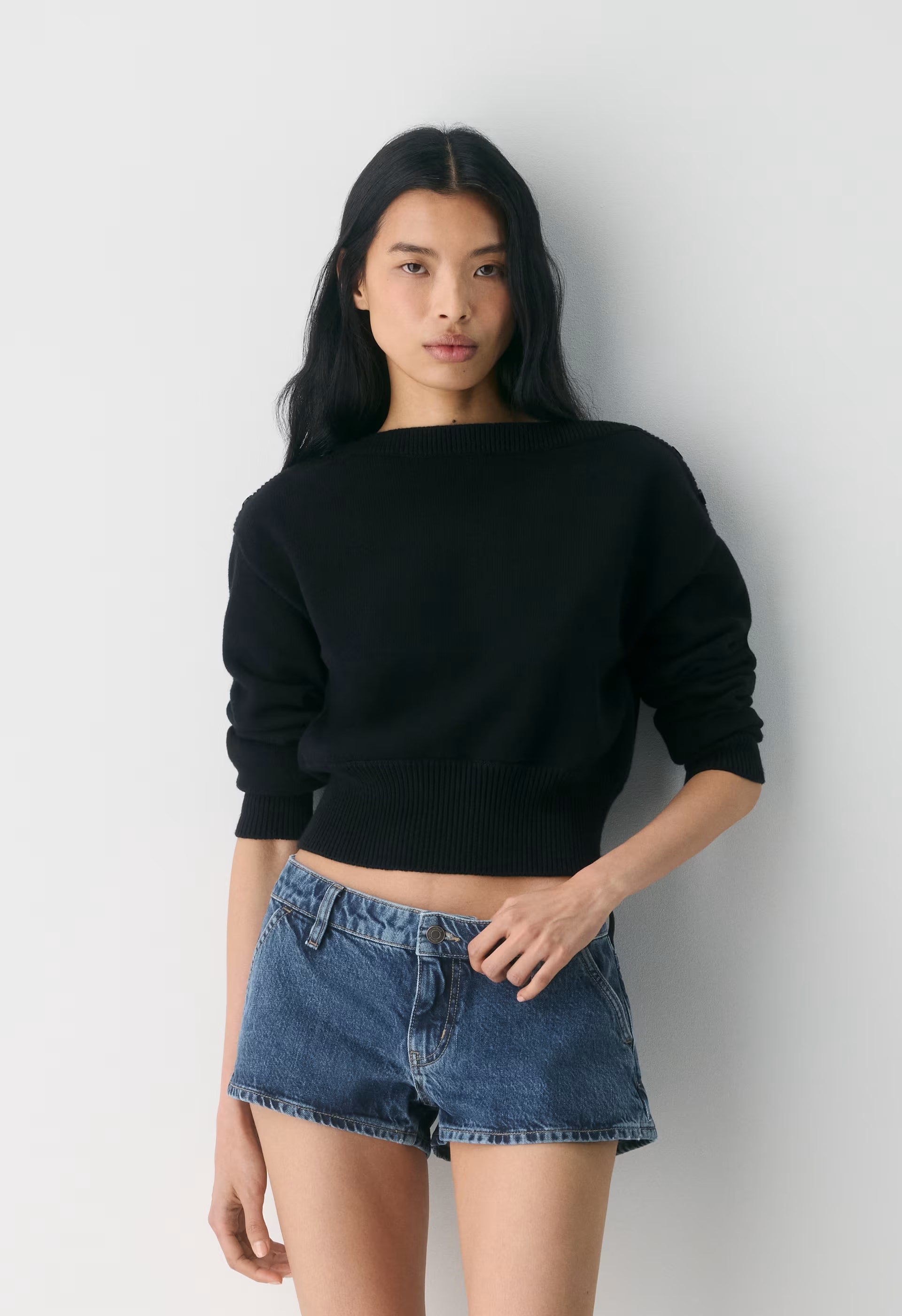 Carriage Short - NO-STRESS MEDIUM BLUE