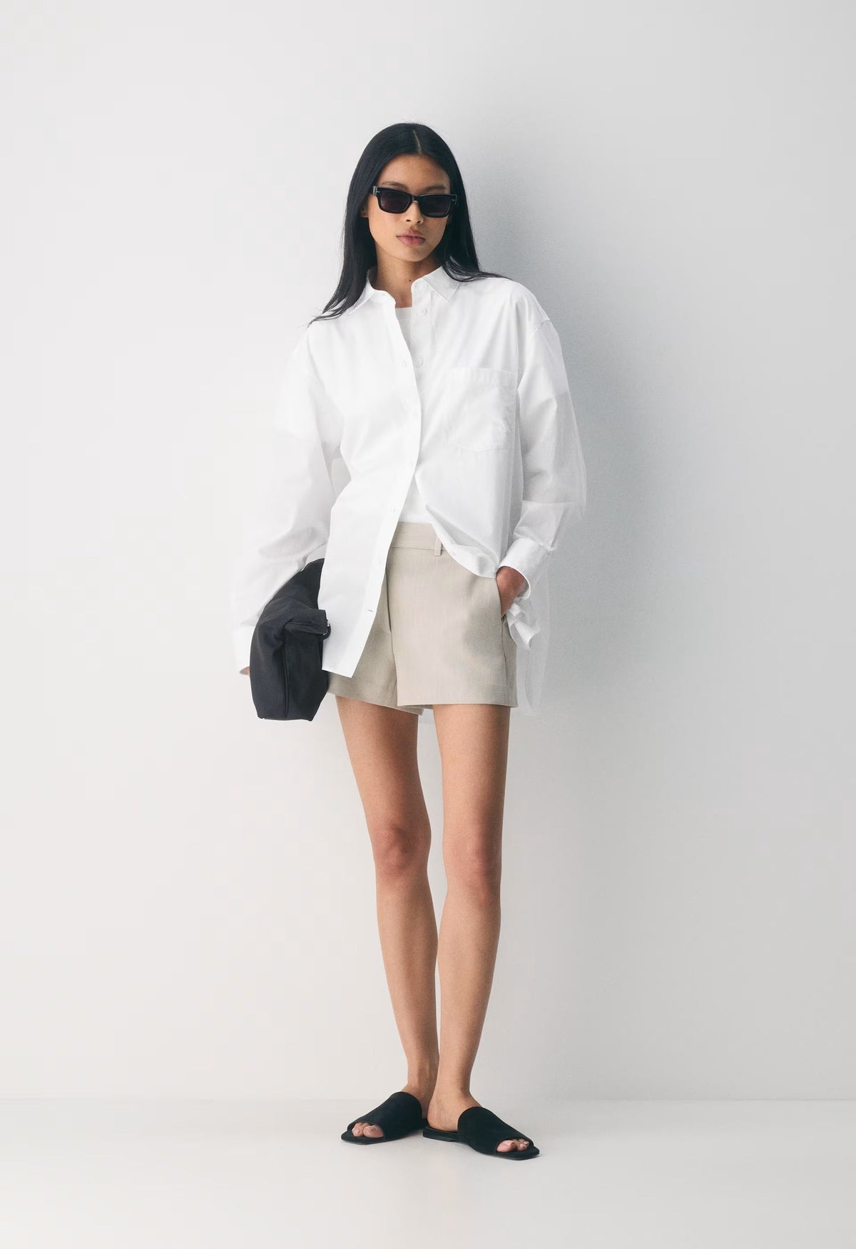 New Agency Mini Short - Eversential™ - HEATHER MATTE PEARL