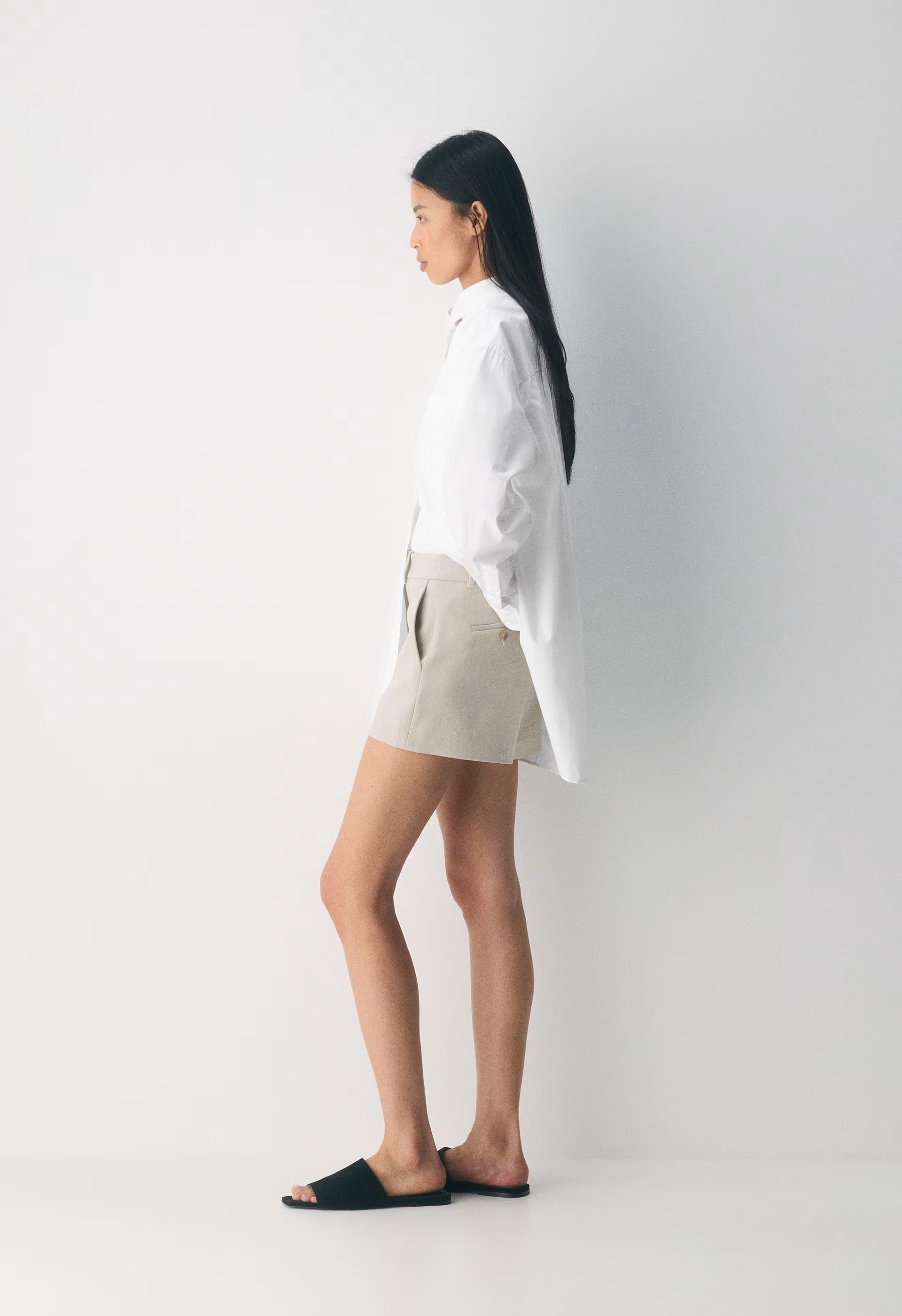 New Agency Mini Short - Eversential™ - HEATHER MATTE PEARL