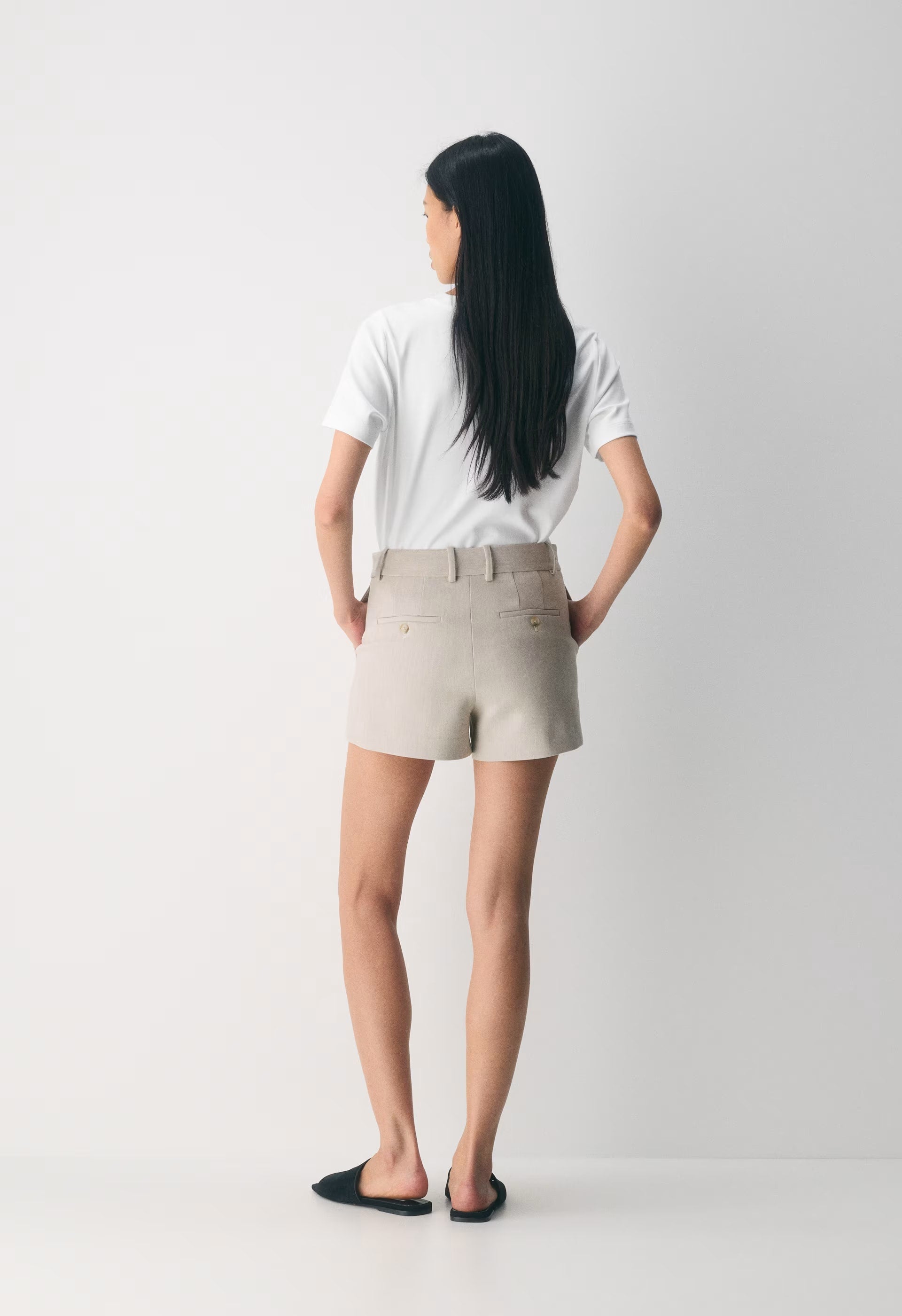 New Agency Mini Short - Eversential™ - HEATHER MATTE PEARL