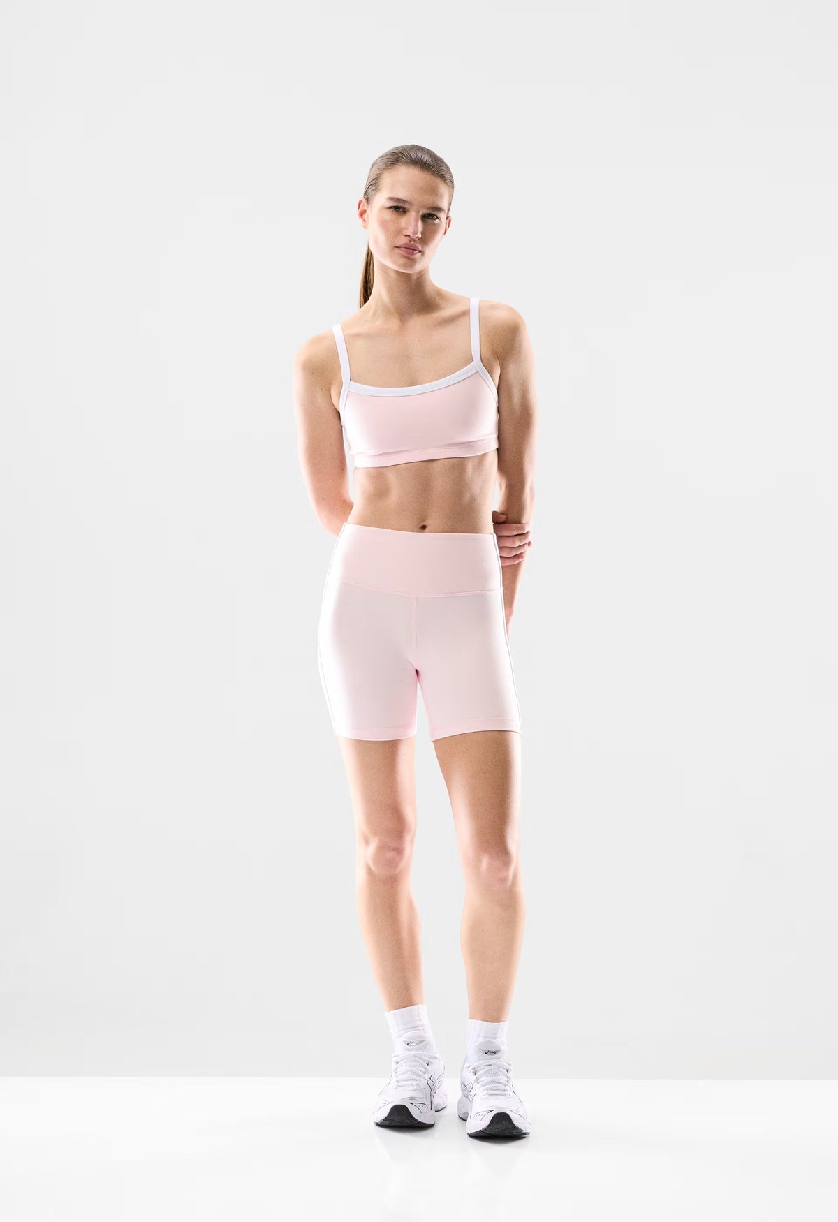LIFE Atmosphere Hi-Rise 5 Short - VILLA PINK/ BRT WHITE