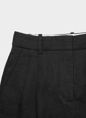 The Effortless Short™ Mini - PowerLinen™ - BLACK