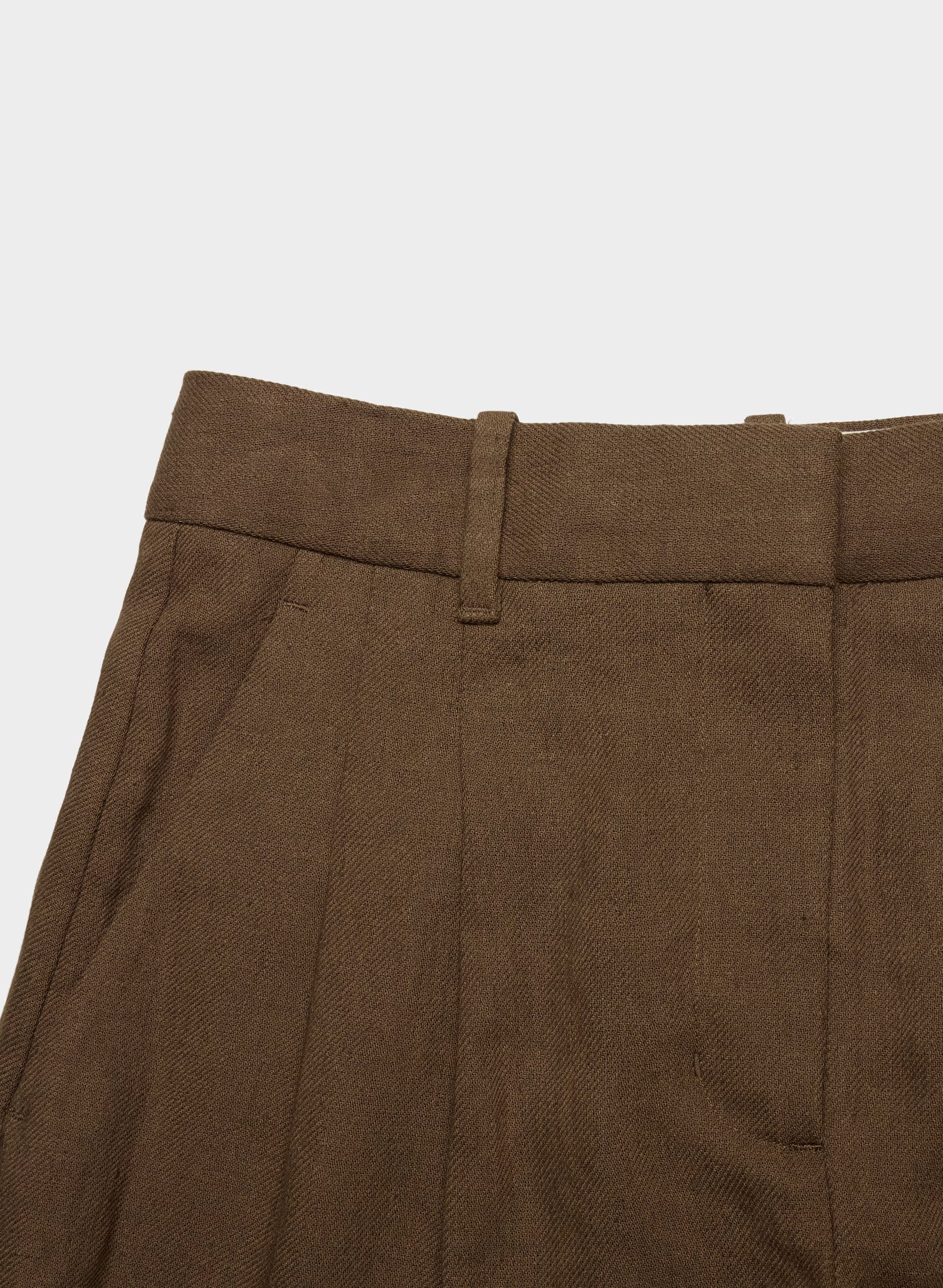 The Effortless Short™ Mini - PowerLinen™ - MSTNG BRWN