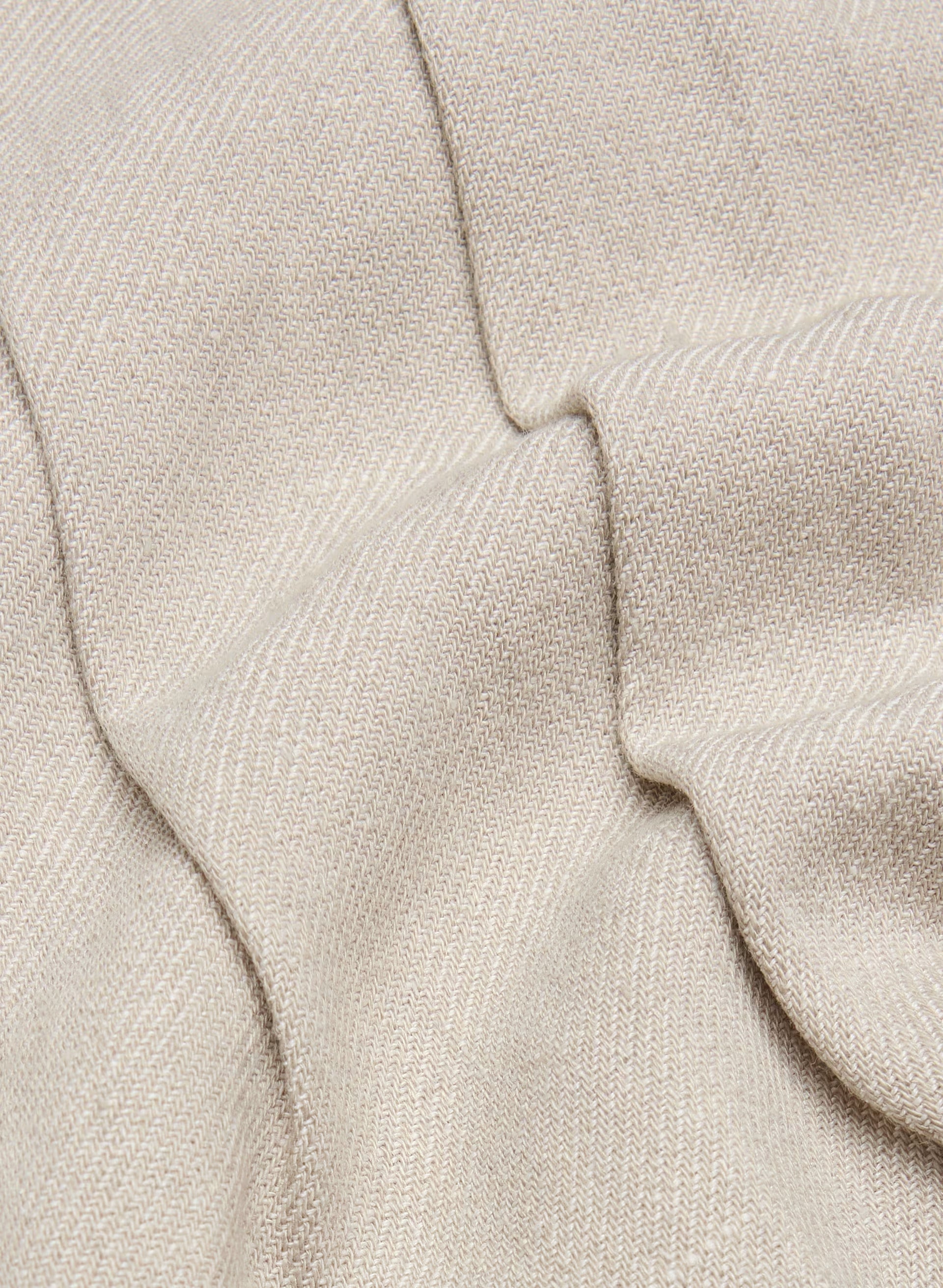 The Effortless Short™ Mini - PowerLinen™ - UNDYED DARK ECRU