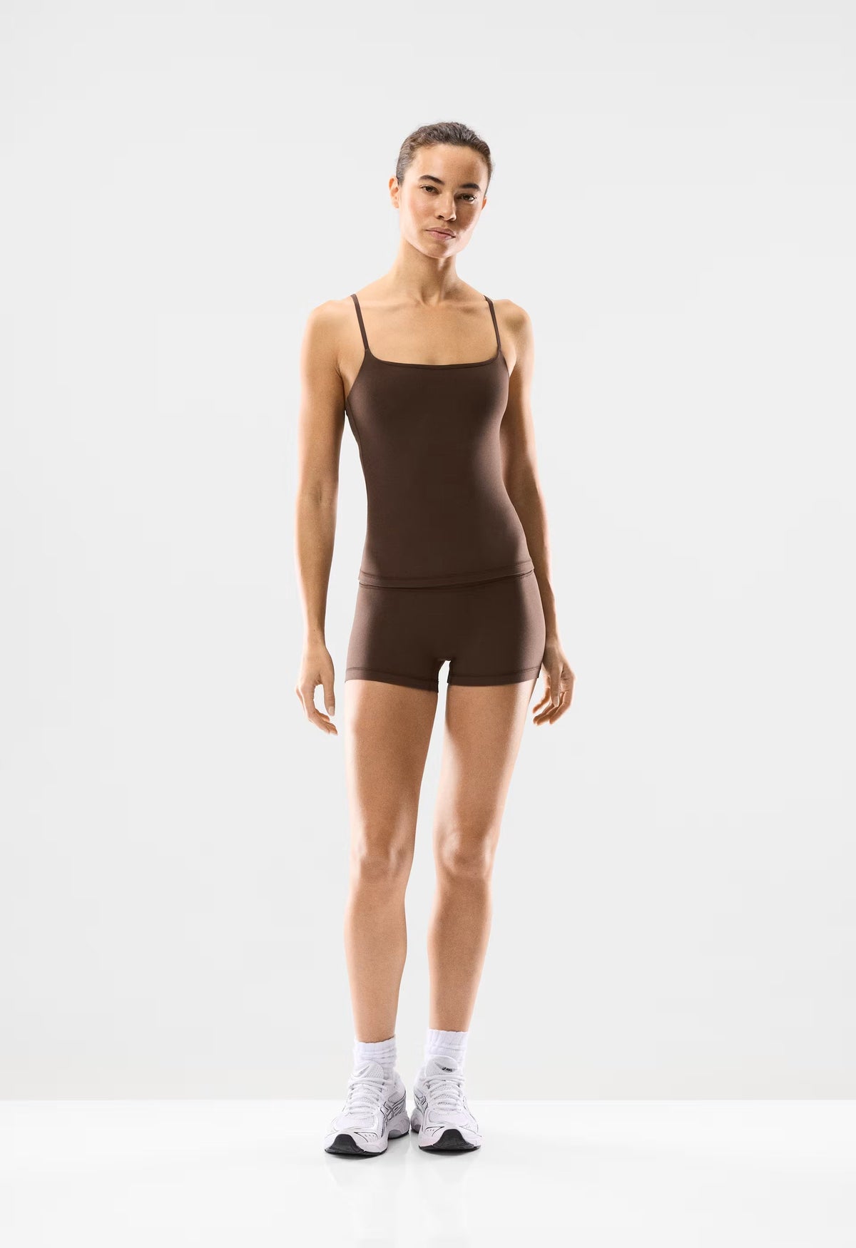BUTTER Cheeky Infinite Hi-Rise 3 Short - RICH MOCHA BROWN