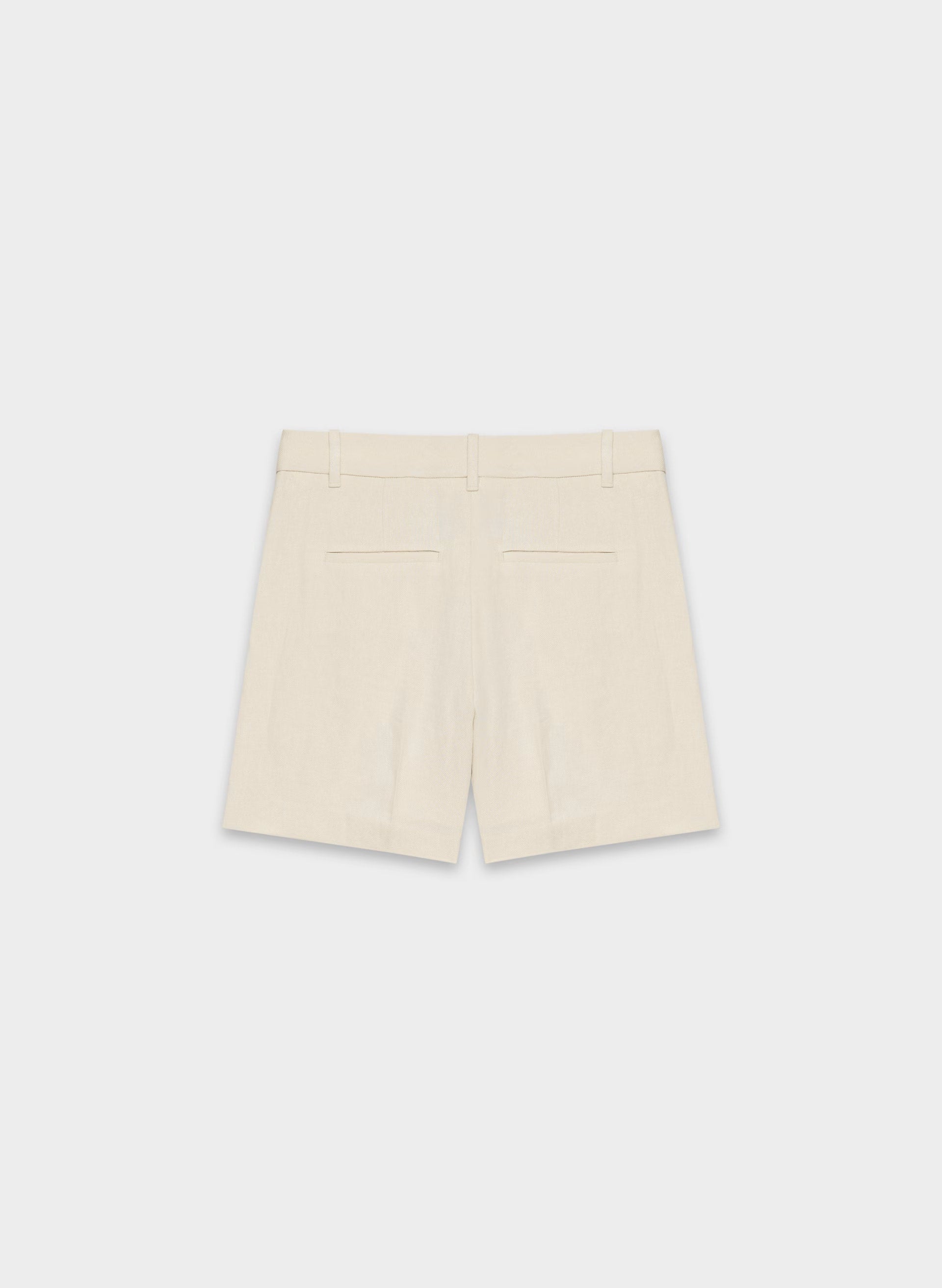 The Effortless Short™ Mid-Thigh - PowerLinen™ - COOL BEIGE